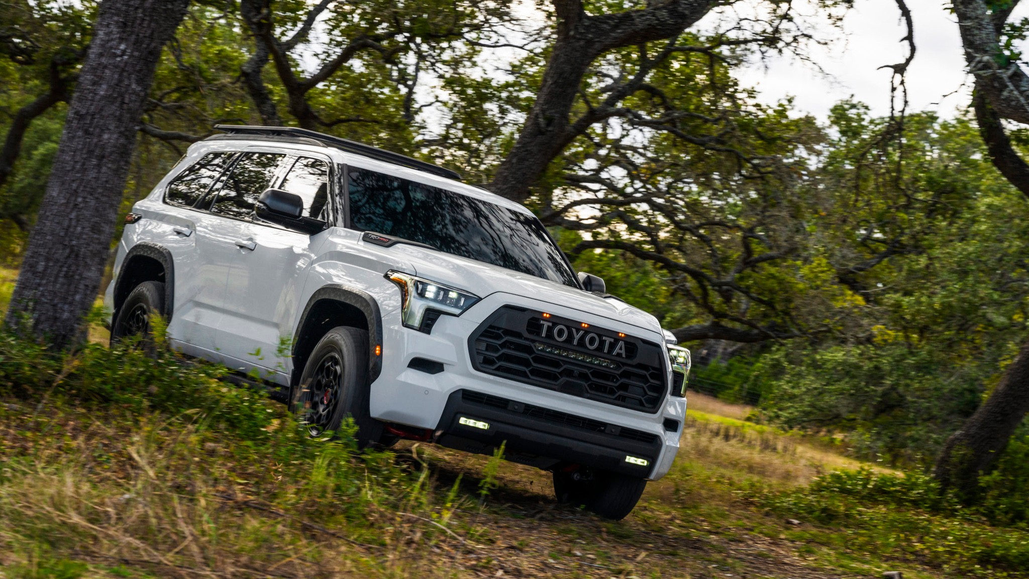 11 2025 Toyota Sequoia TRD Pro front view