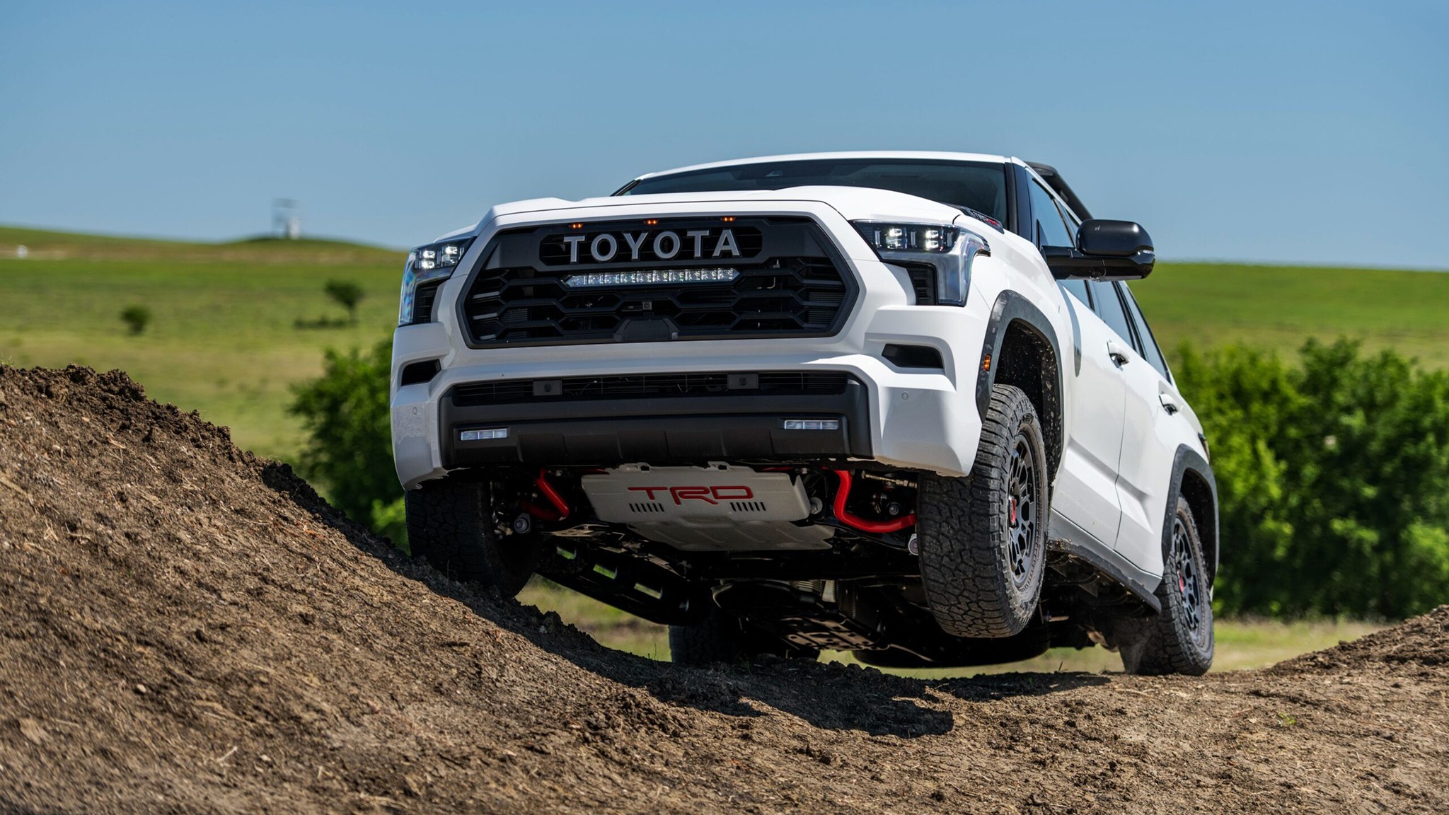 13 2025 Toyota Sequoia TRD Pro front view