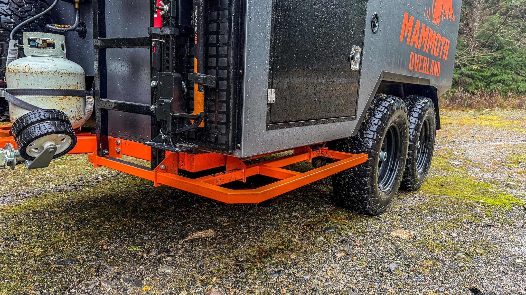 014 mammoth overland tl tall boy overland camping trailer review rock sliders