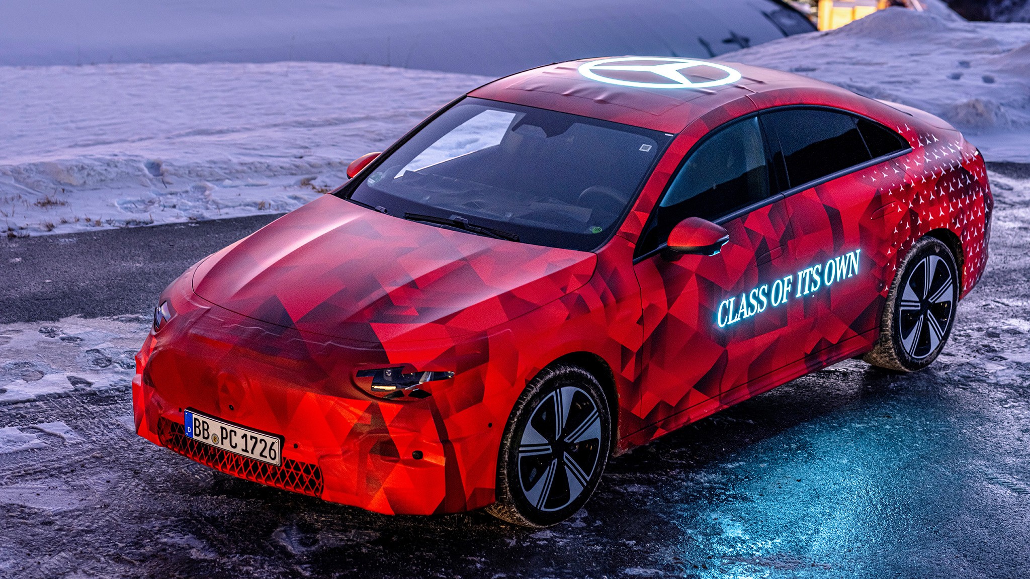 15 2026 Mercedes Benz CLA EV prototype ride