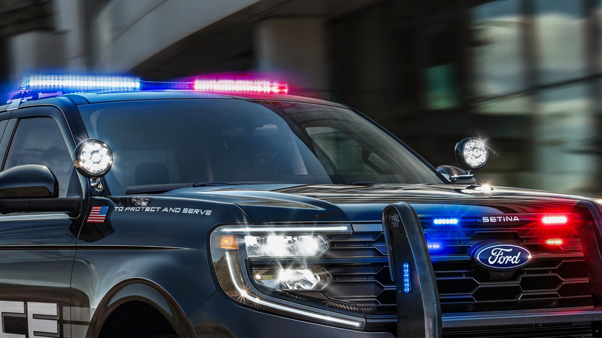 2025 Ford Expedition SSV Police Vehicle SUV Cop Car 3