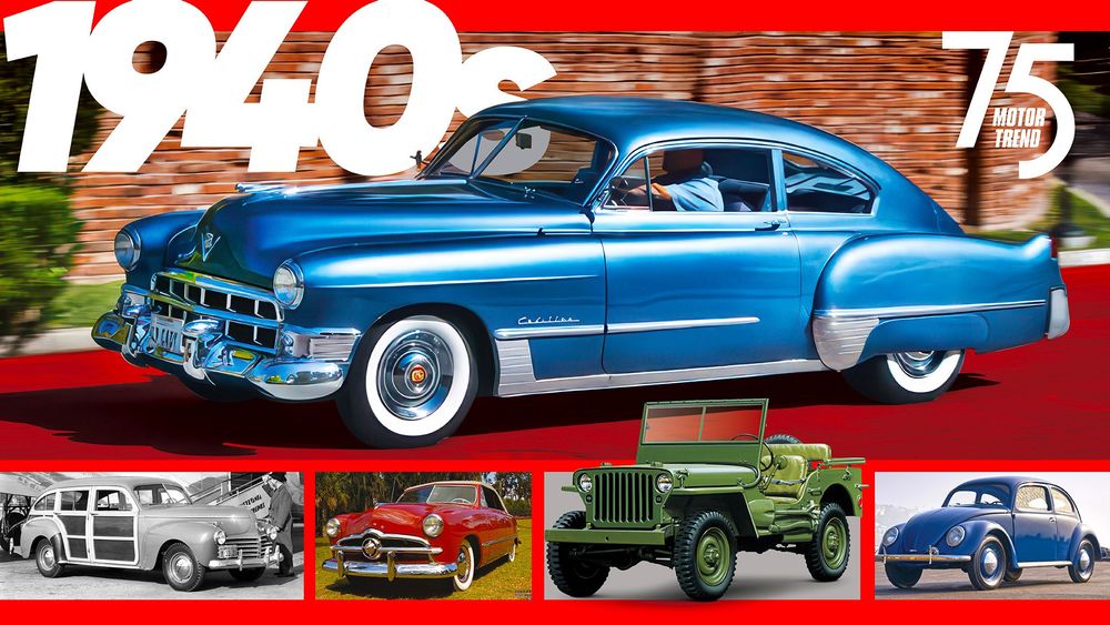 000 most significant cars of the 1940s motortrend alan muir design