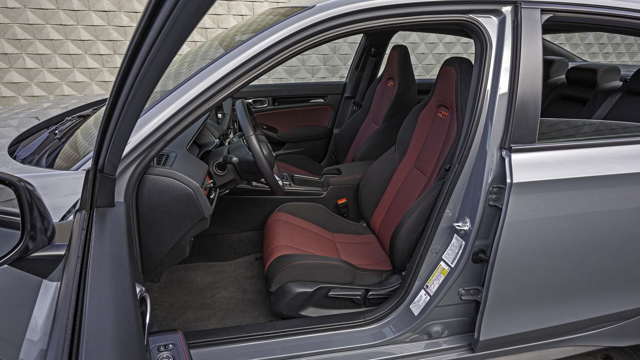 020 2025 Honda Civic Si front seat