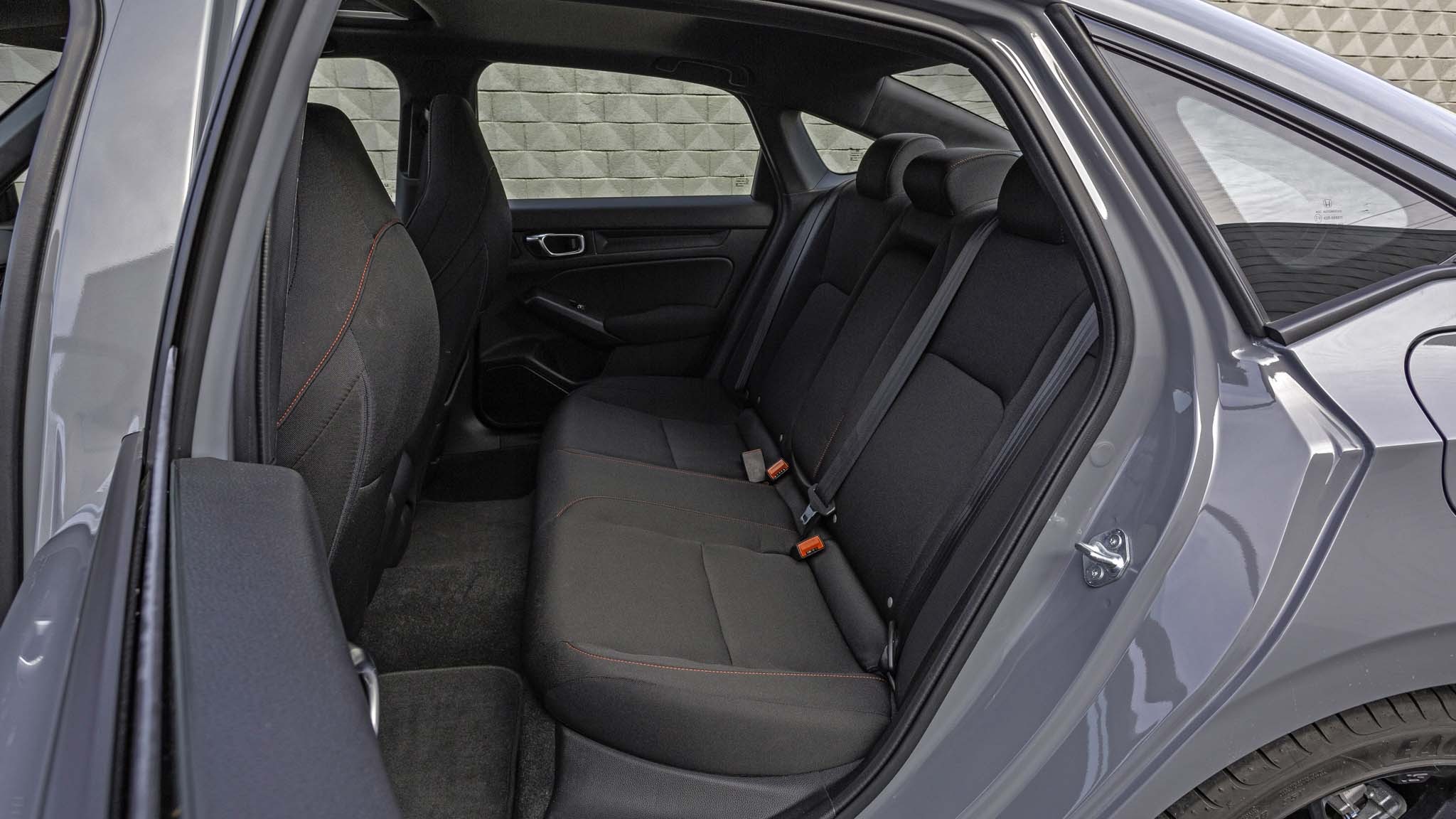 021 2025 Honda Civic Si rear seat