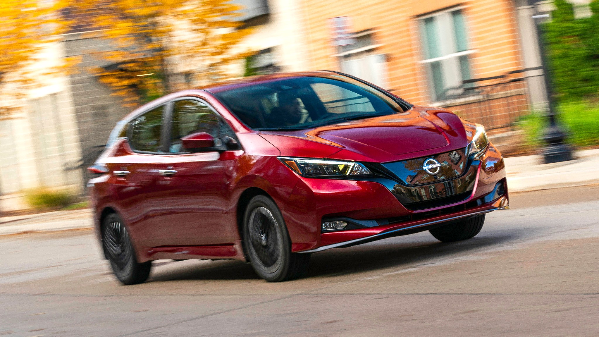 27 2025 Nissan Leaf SV Plus front view