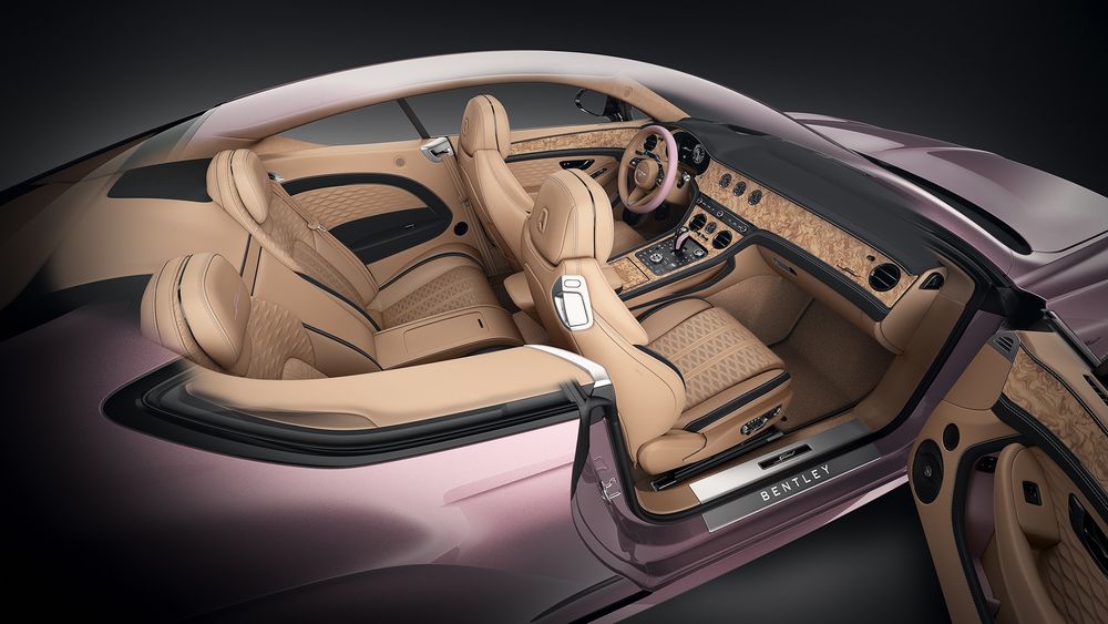 5 2025 Bentley Continental GT Speed as customized by Kristen Lee