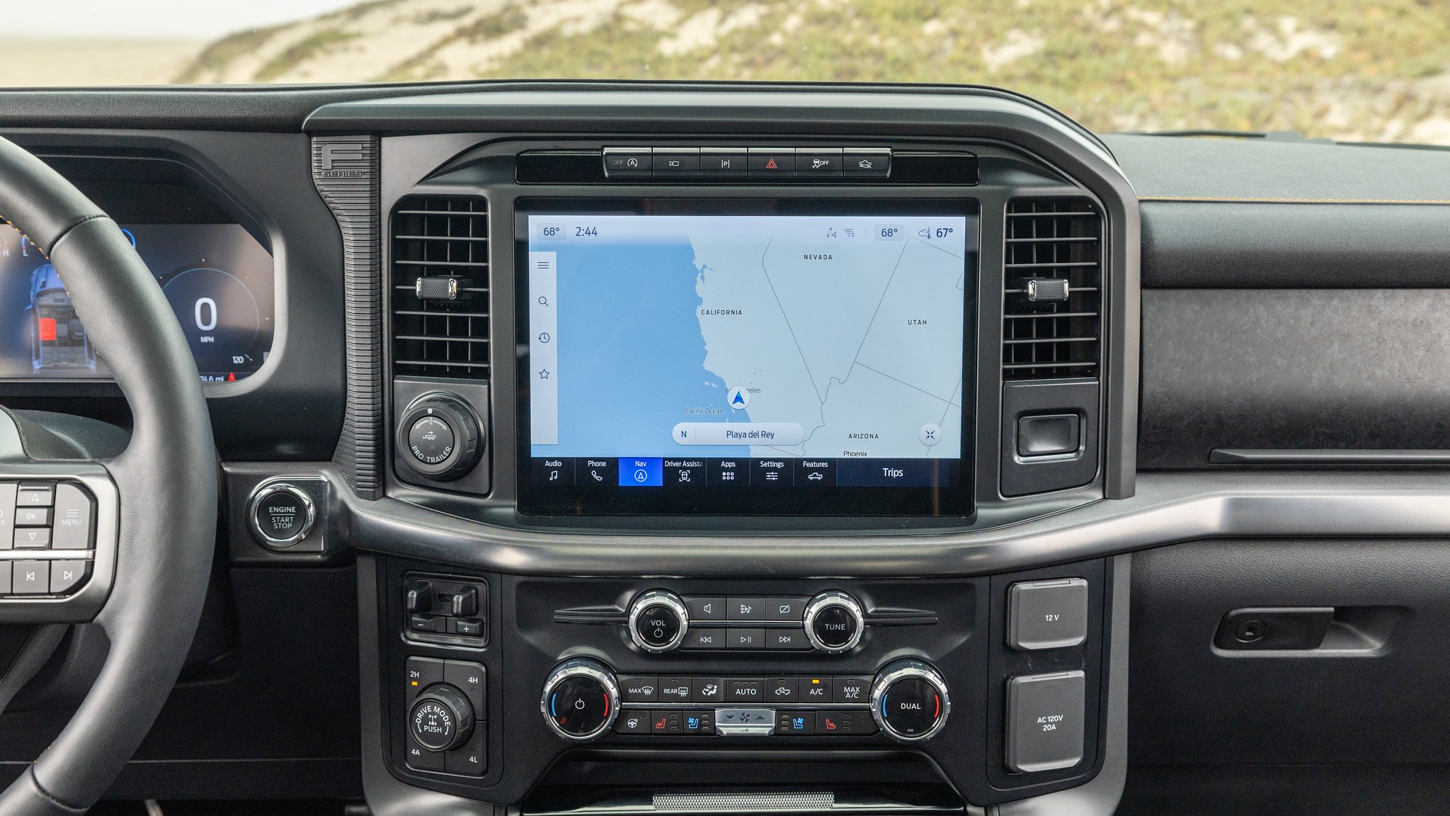025 2024 Ford F150 Tremor infotainment screen