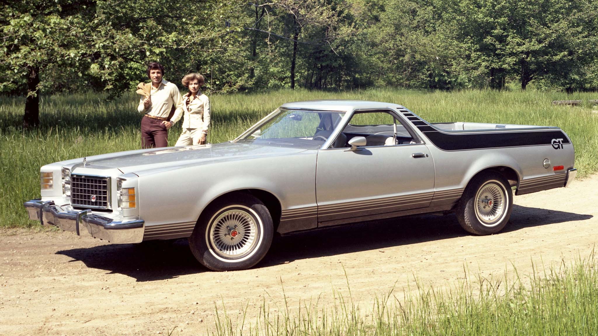 015 1977 ford ranchero gt seventh generation front three quarter