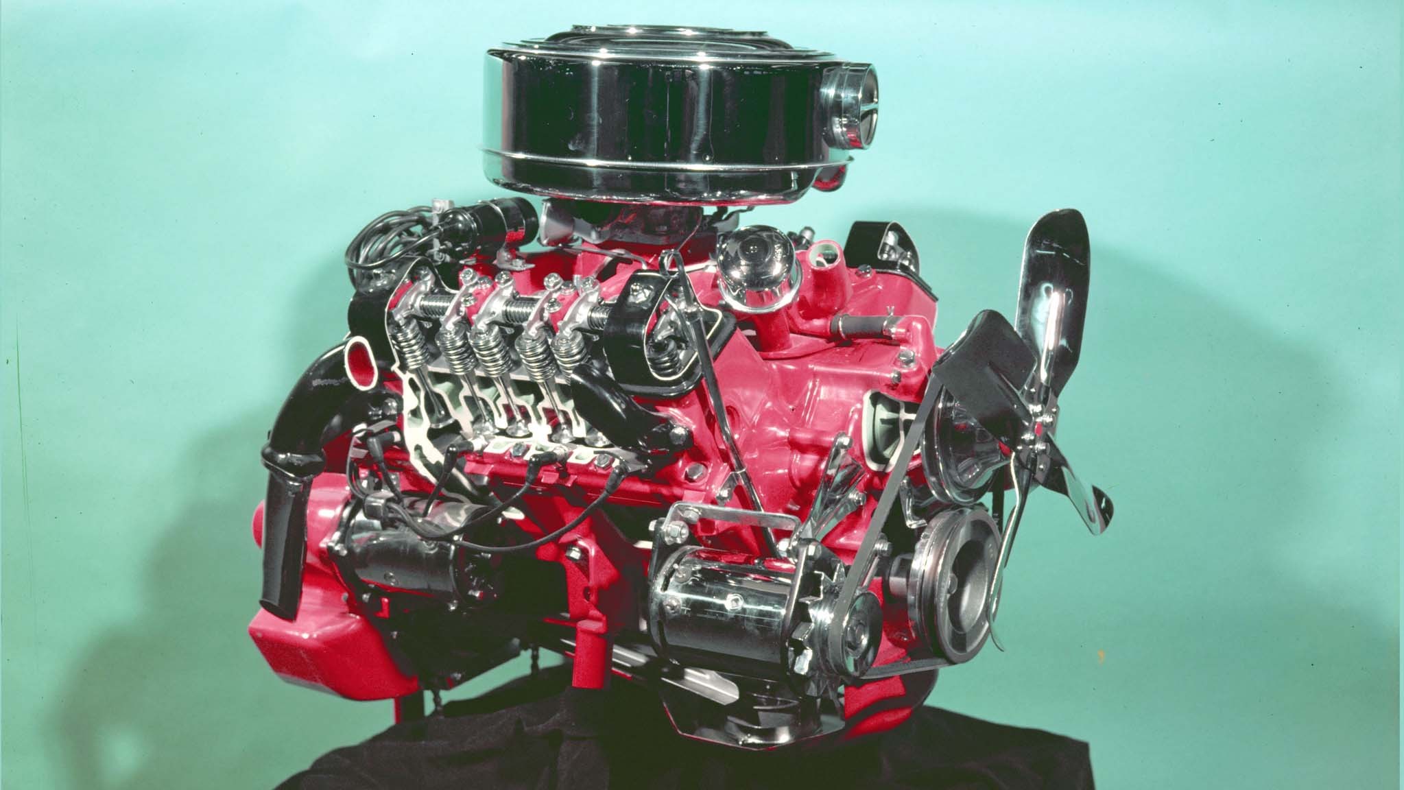 017 GEN 1 1956 ford engine 292 cid v8 cutaway
