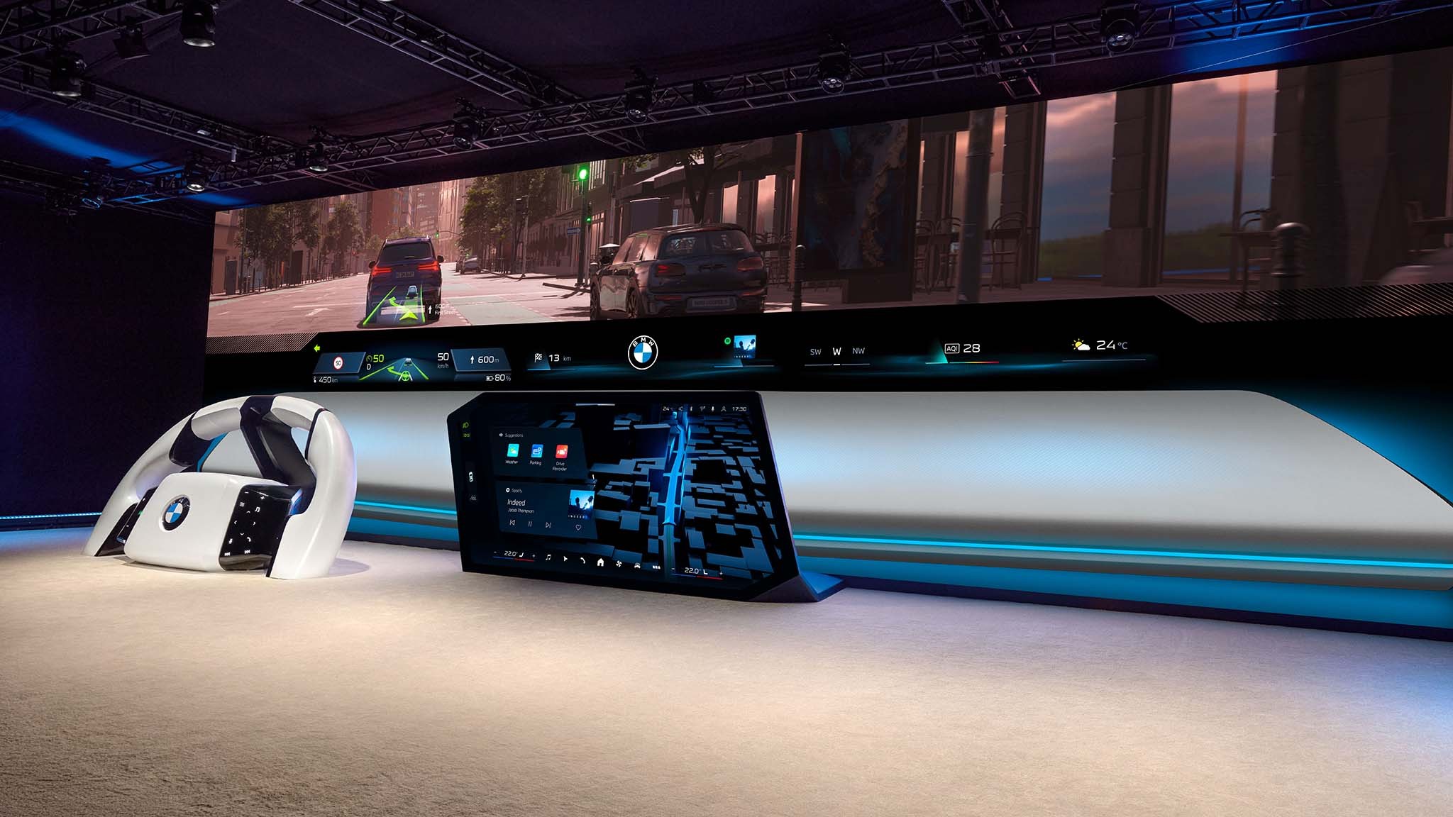 005 bmw new panoramic idrive infotainment operating system x