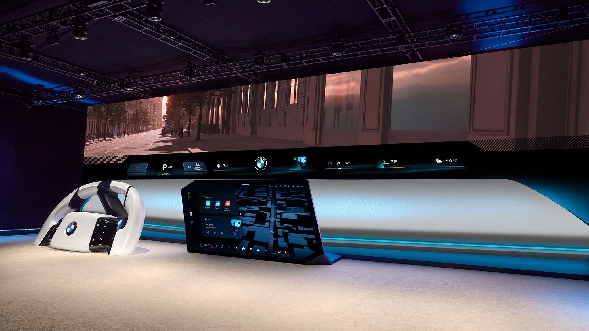 0016 bmw new panoramic idrive infotainment operating system x