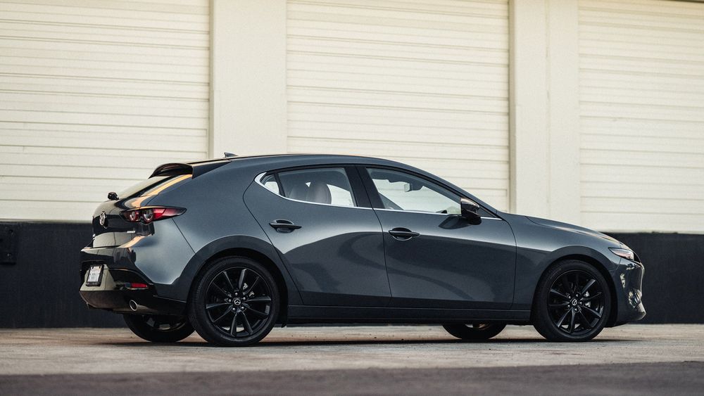10 2025 Mazda Mazda3 side view