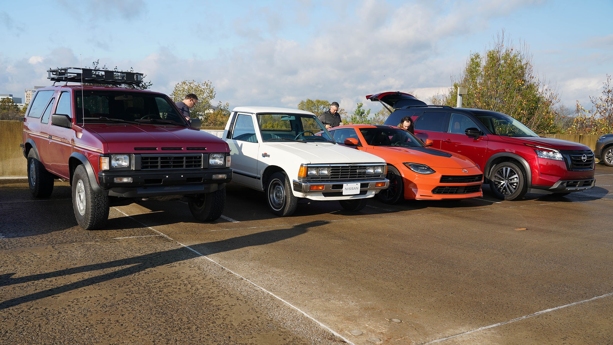 Nissan heritage models group shot 2