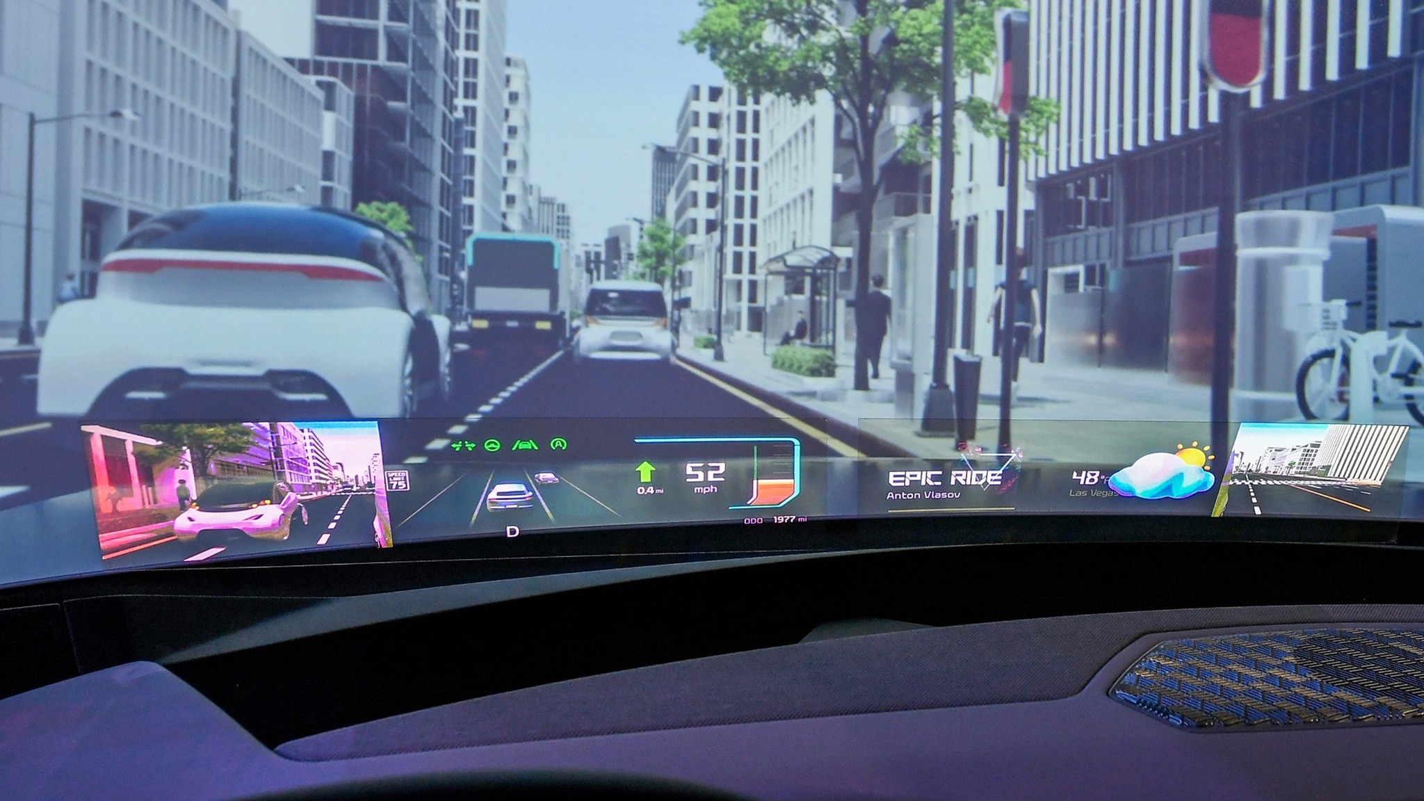 Hyundai Mobis Holographic HUD
