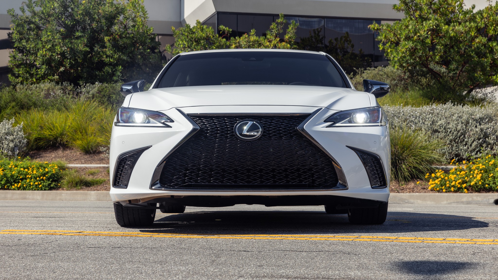 002 2024 Lexus ES350 Black Line Hard Nose Static