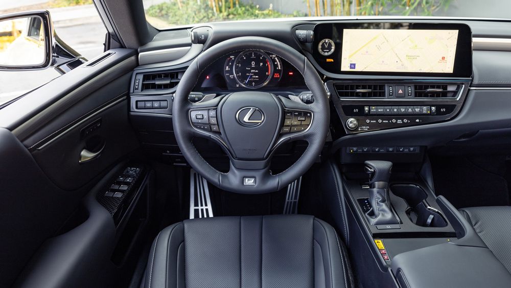 003 2024 Lexus ES350 Black Line Interior Dash