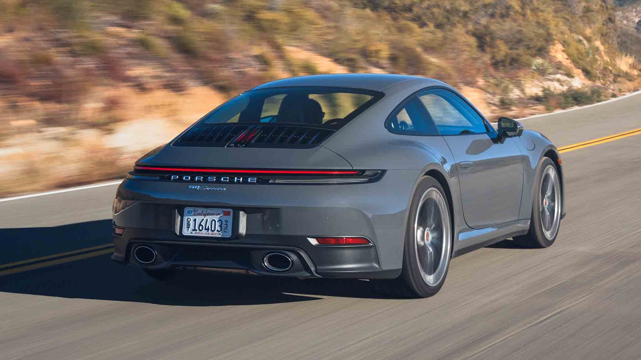 17 2025 Porsche 911 Carrera rear view
