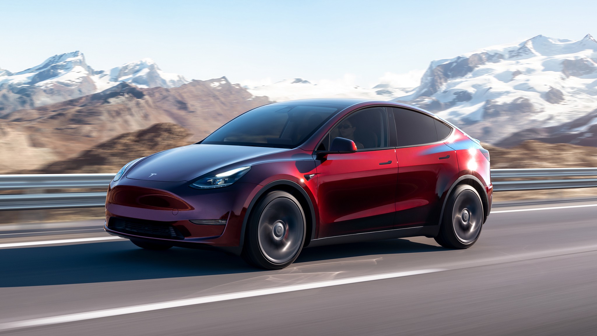 1 2025 Tesla Model Y front view