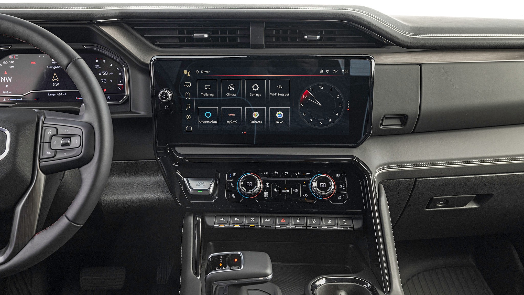 7 2025 GMC Sierra 1500 AT4X interior