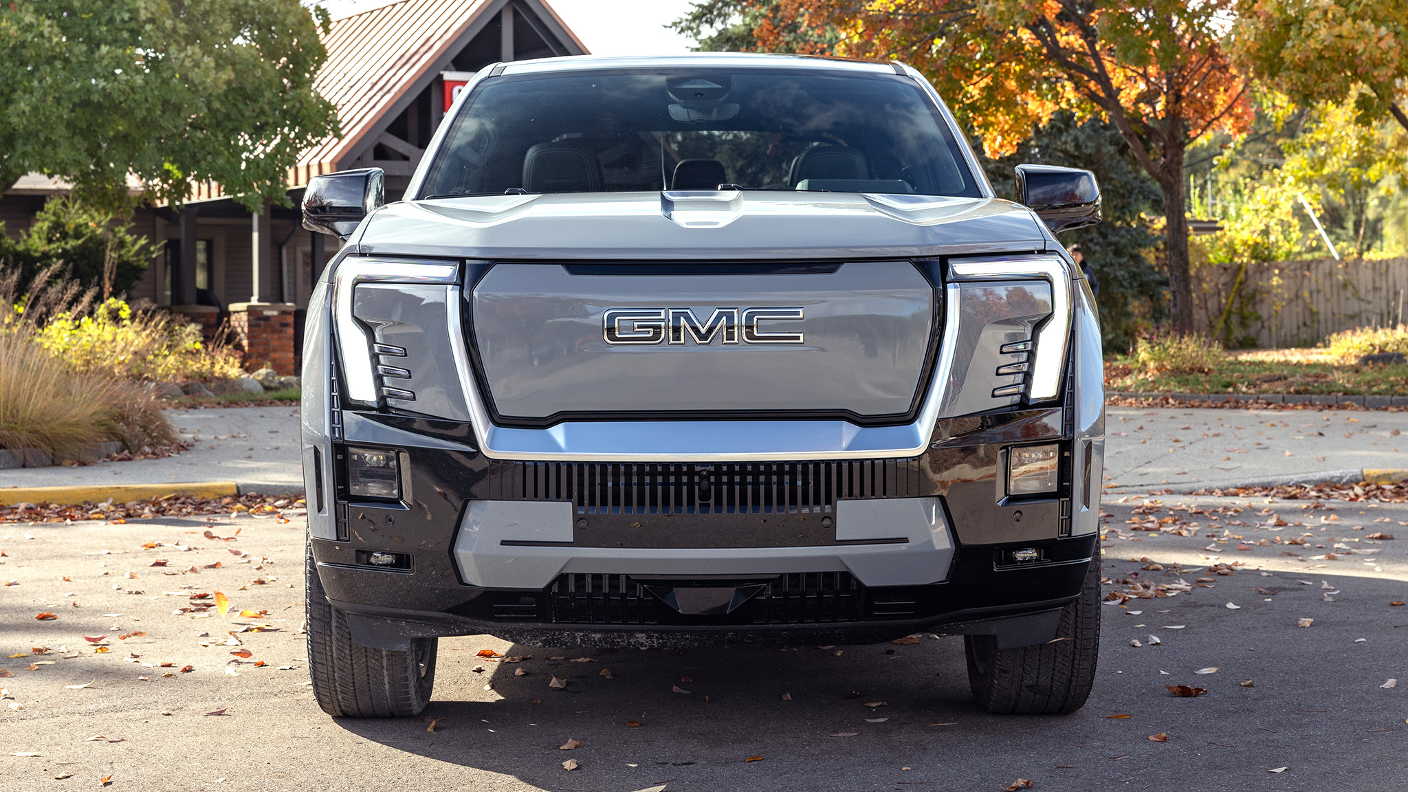 2 2025 GMC Sierra EV Denali front view