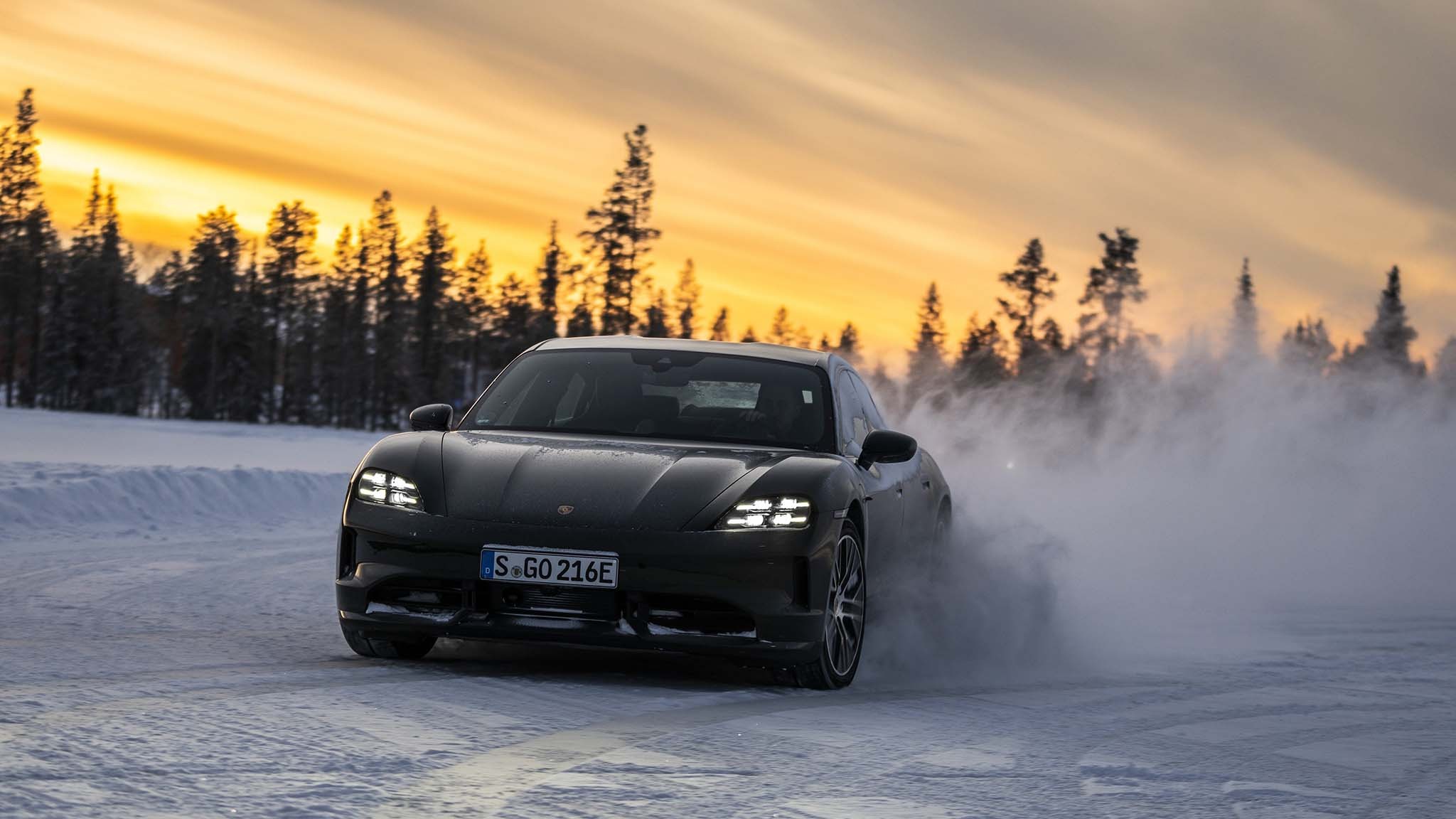 004 2025 porsche taycan 4 winter drive