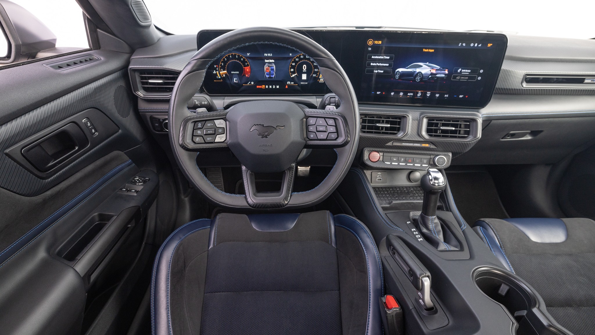 021 2025 Ford Mustang Dark Horse interior