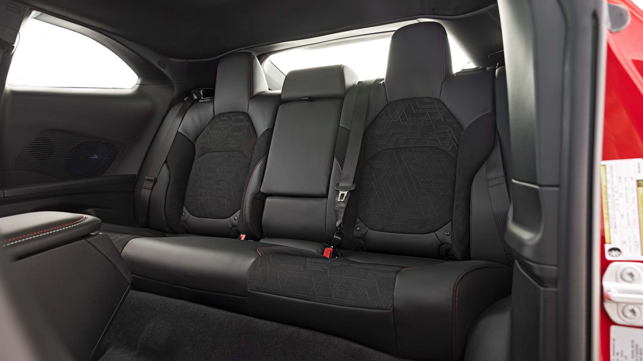 014 2025 Dodge Charger Daytona Scat Pack rear seats