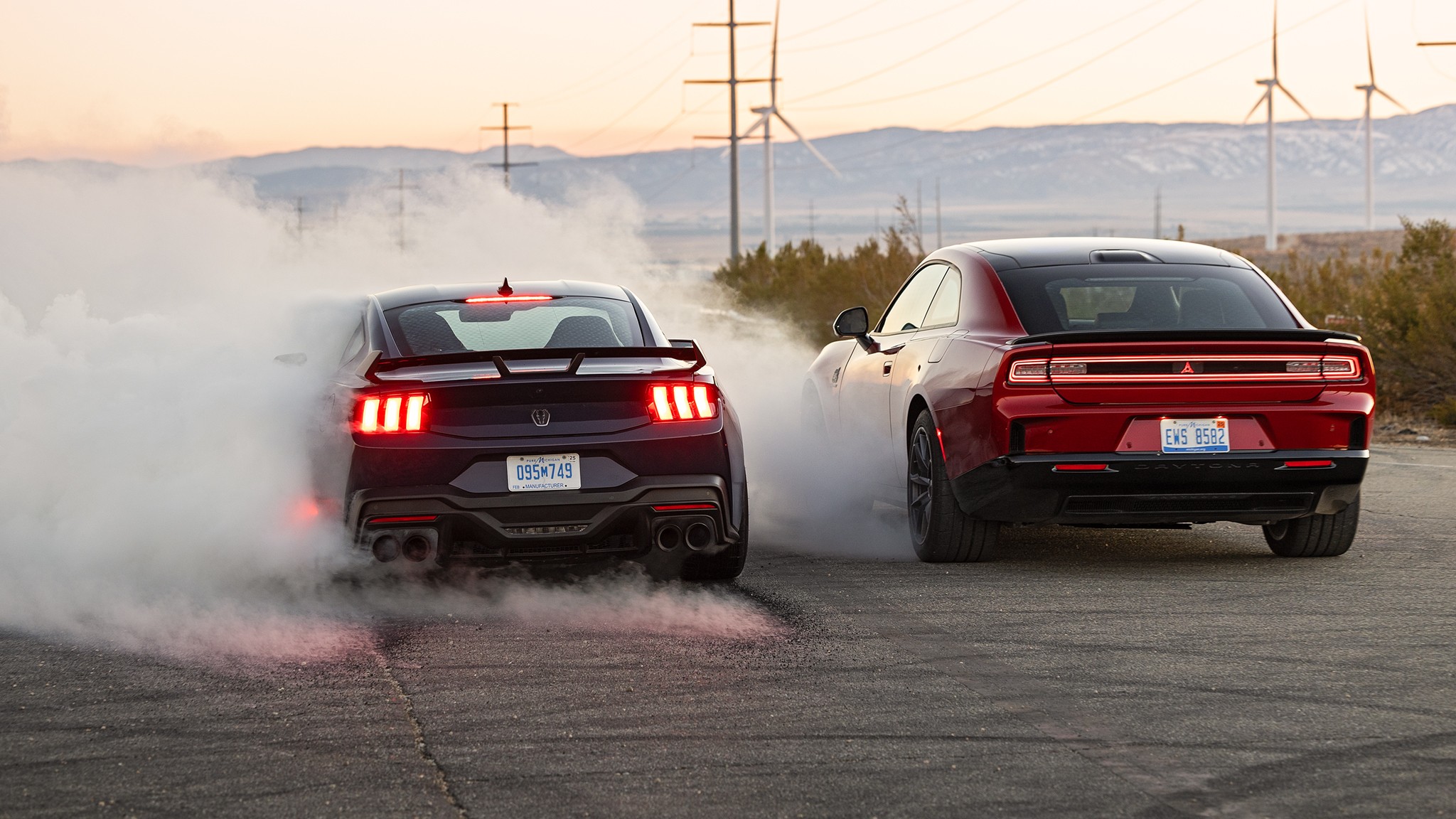 2025 Ford Mustang Burnout