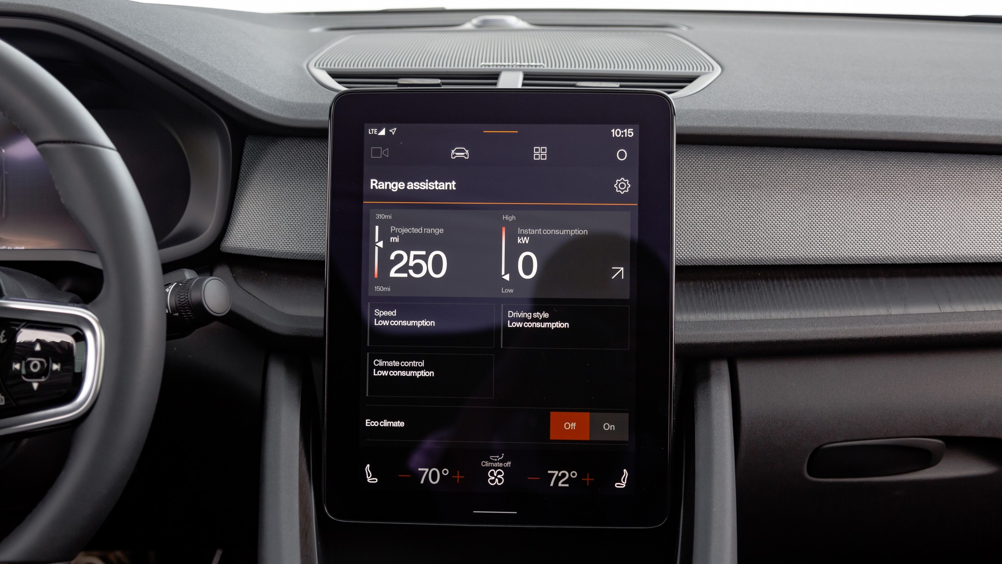 10 2025 Polestar 2 interior