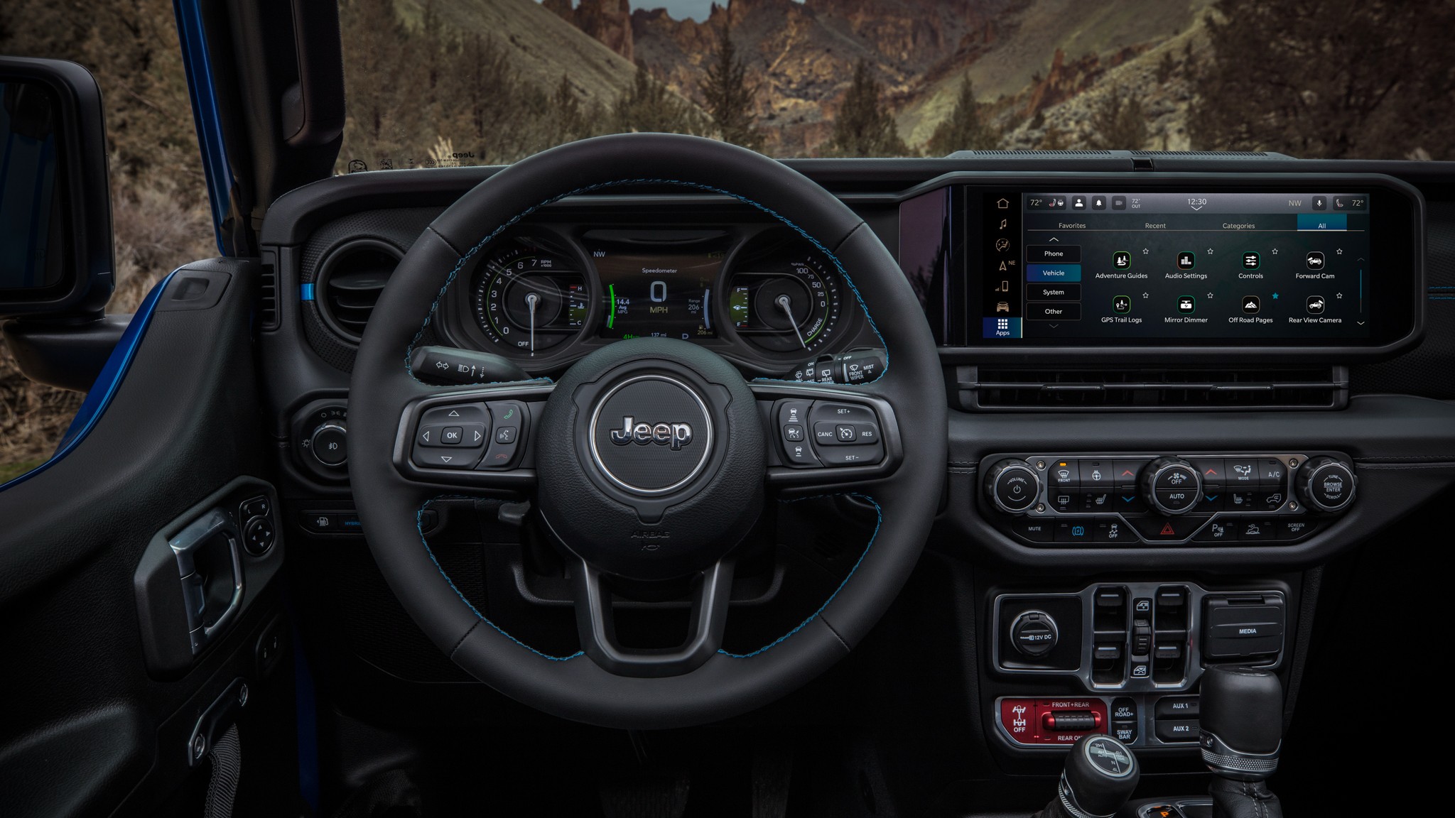 2025 Jeep Wrangler 4xe Backcountry Hybrid SUV 4WD 3