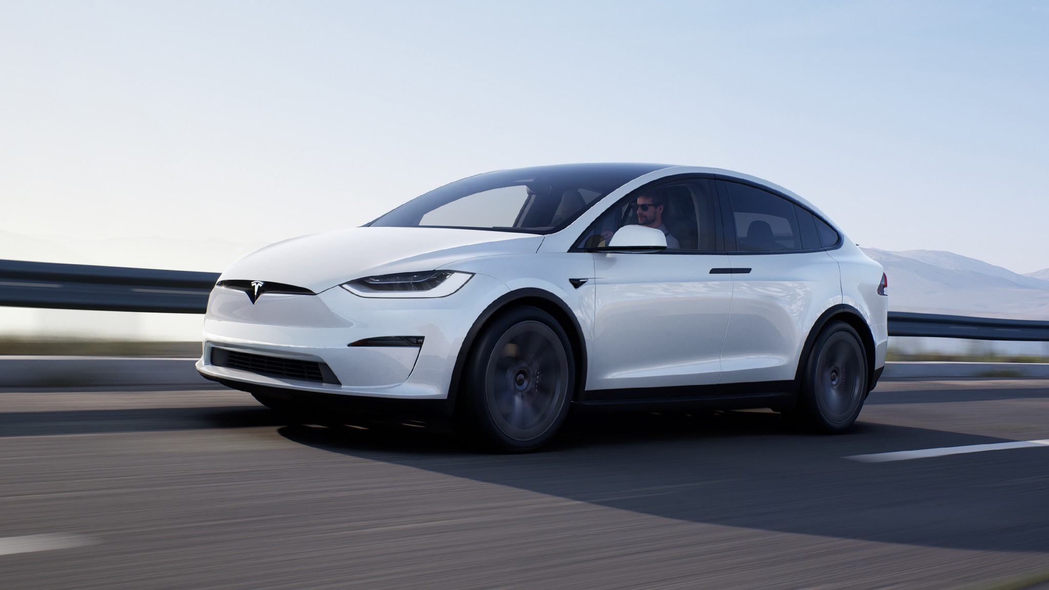 2 2025 Tesla Model X front view