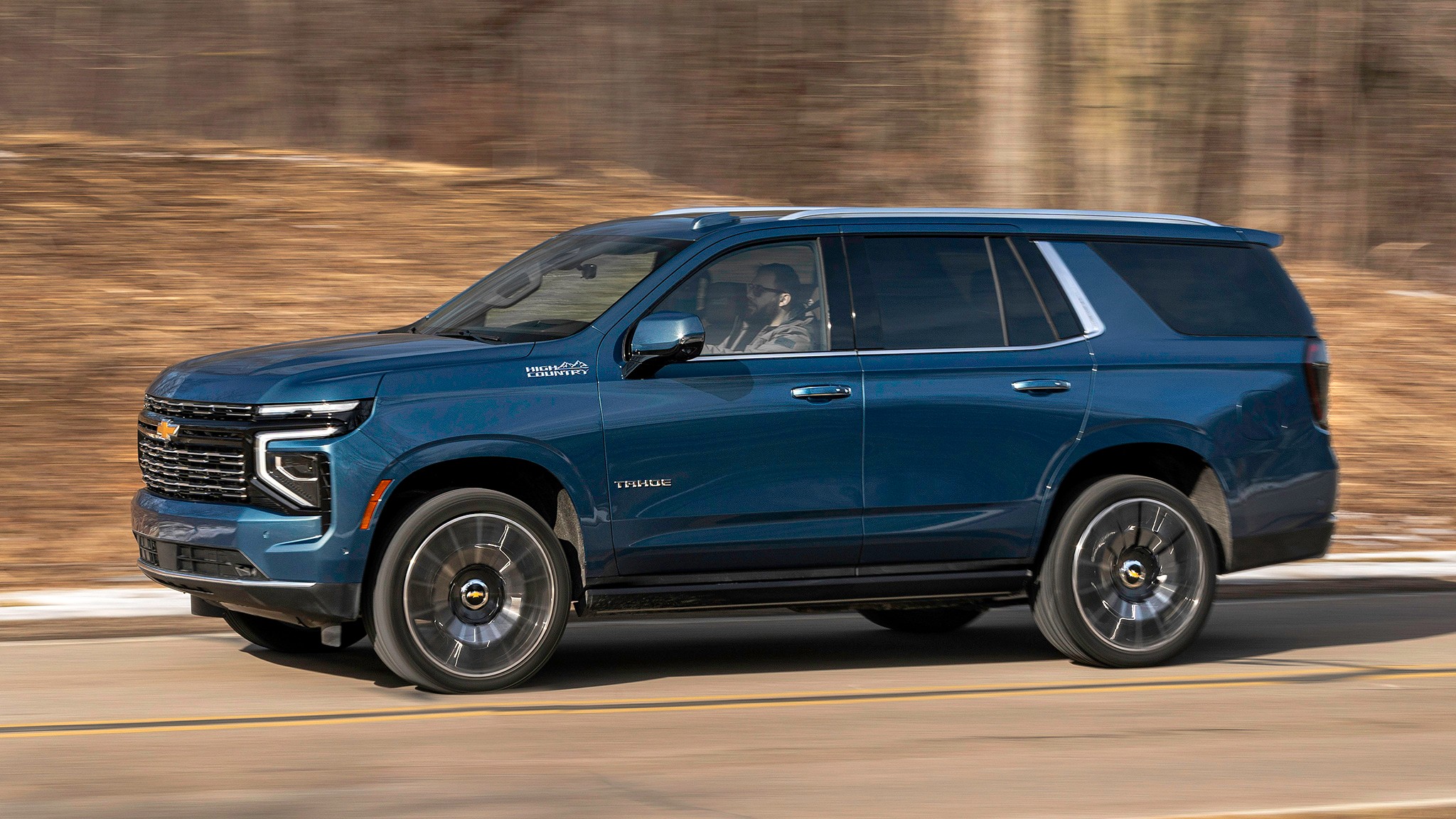 004 2025 Chevrolet Tahoe High Country side view