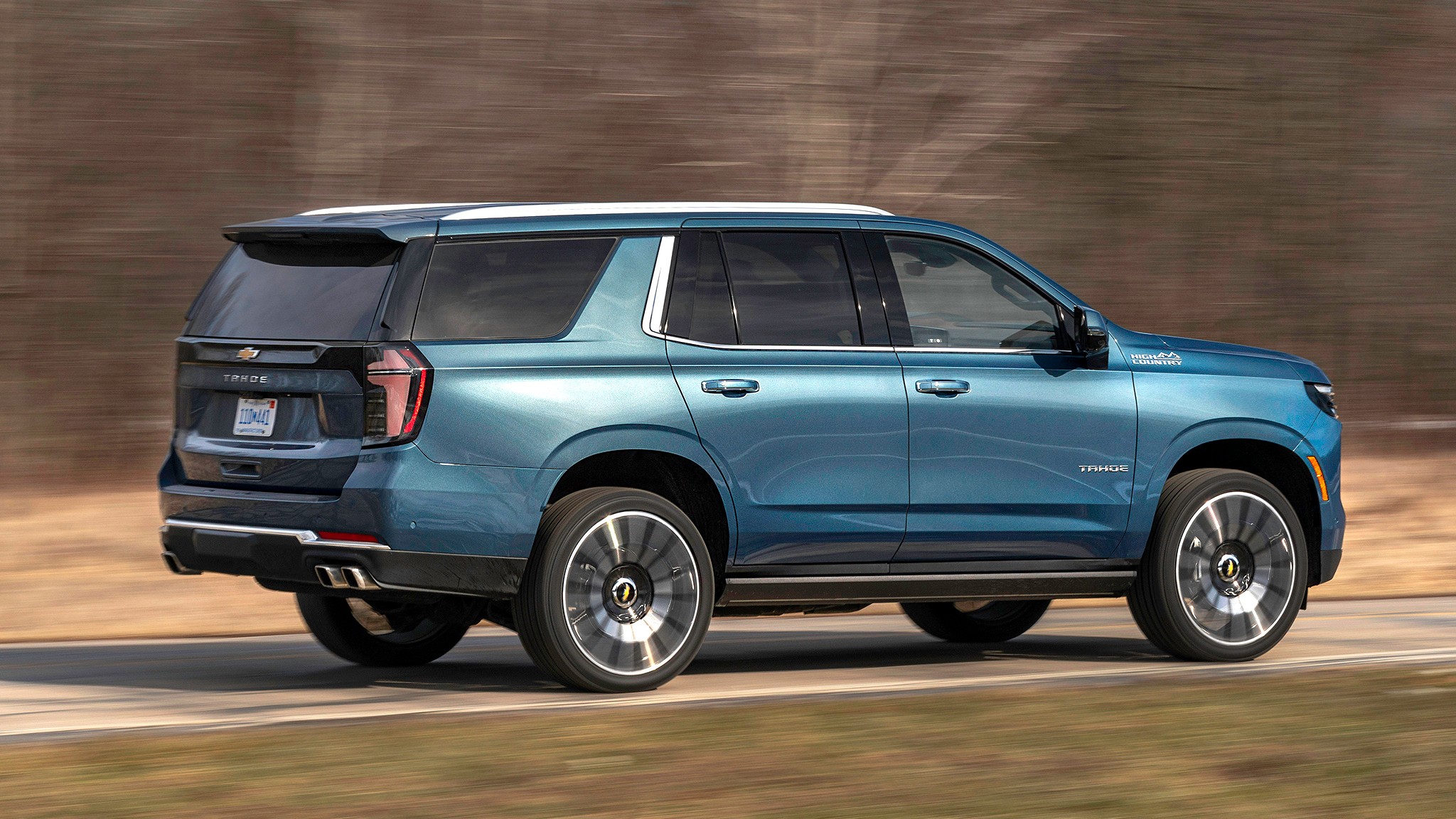 008 2025 Chevrolet Tahoe High Country side view
