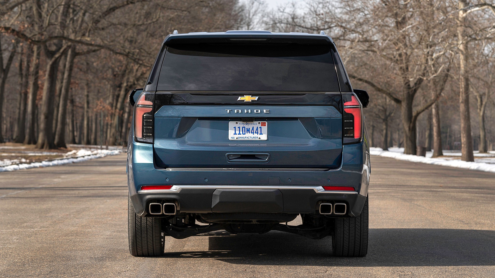 018 2025 Chevrolet Tahoe High Country rear view