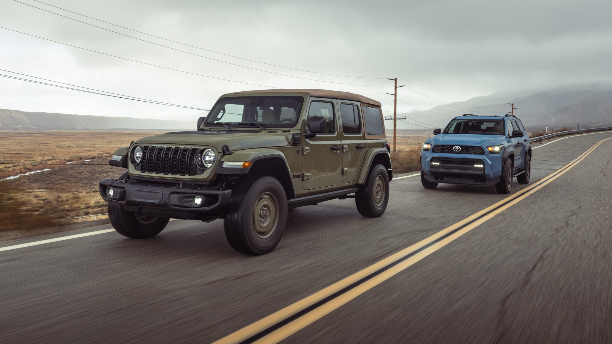 009 2025 Toyota 4Runner TRD OffRoad vs Jeep Wrangler Willys 4XE