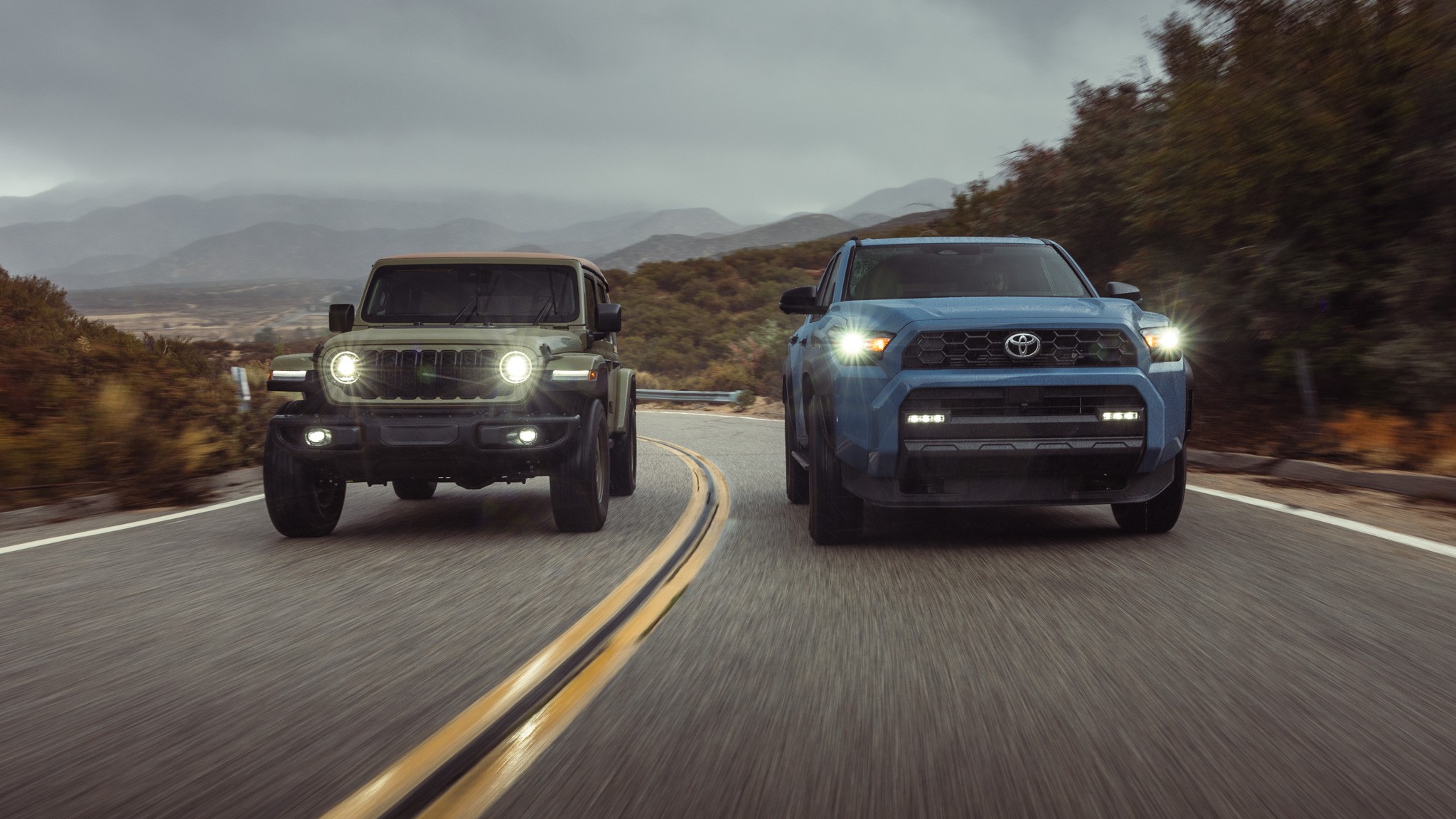 014 2025 Toyota 4Runner TRD OffRoad vs Jeep Wrangler Willys 4XE