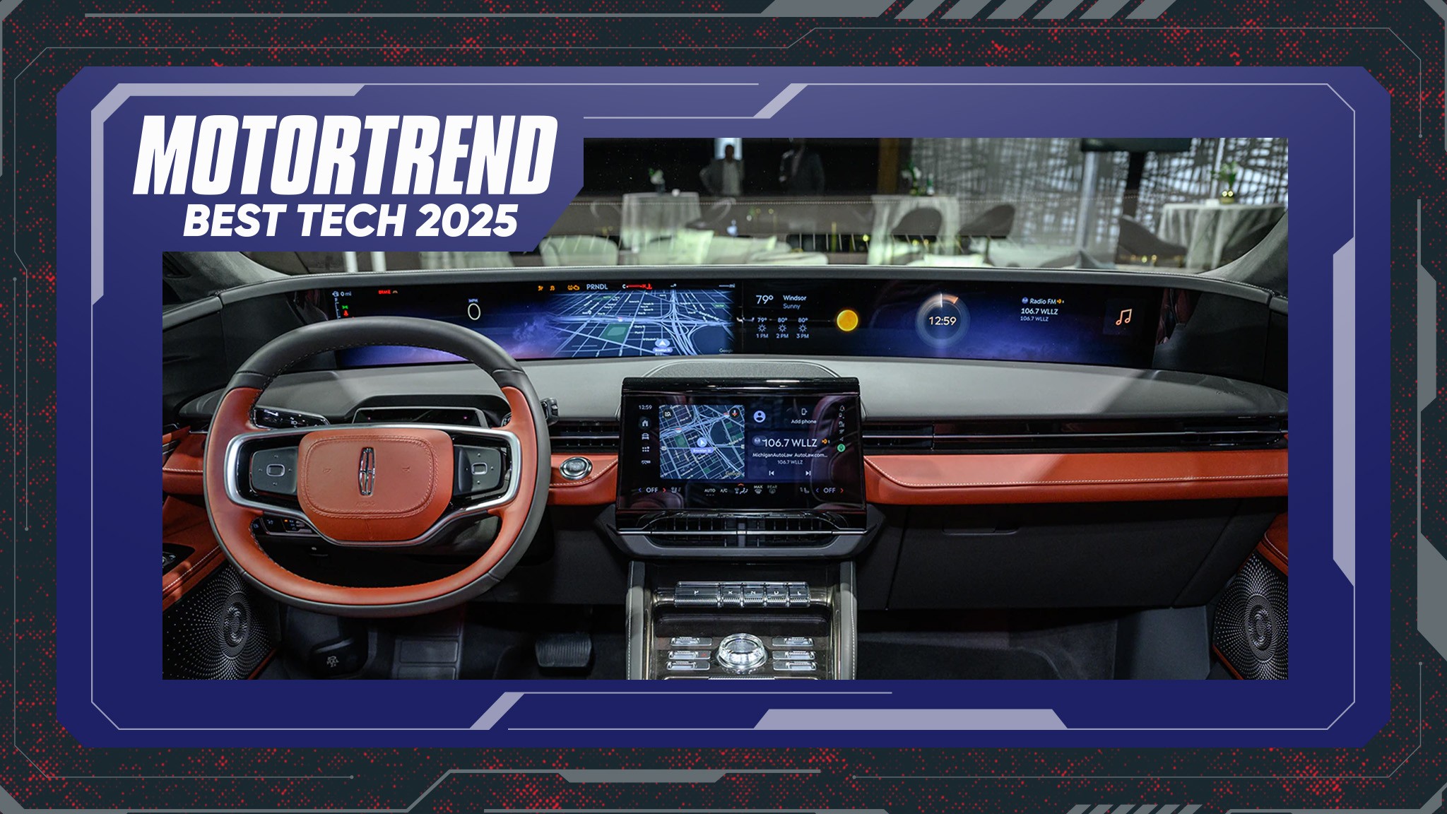 000 best tech 2025 lincoln digital experience infotainment