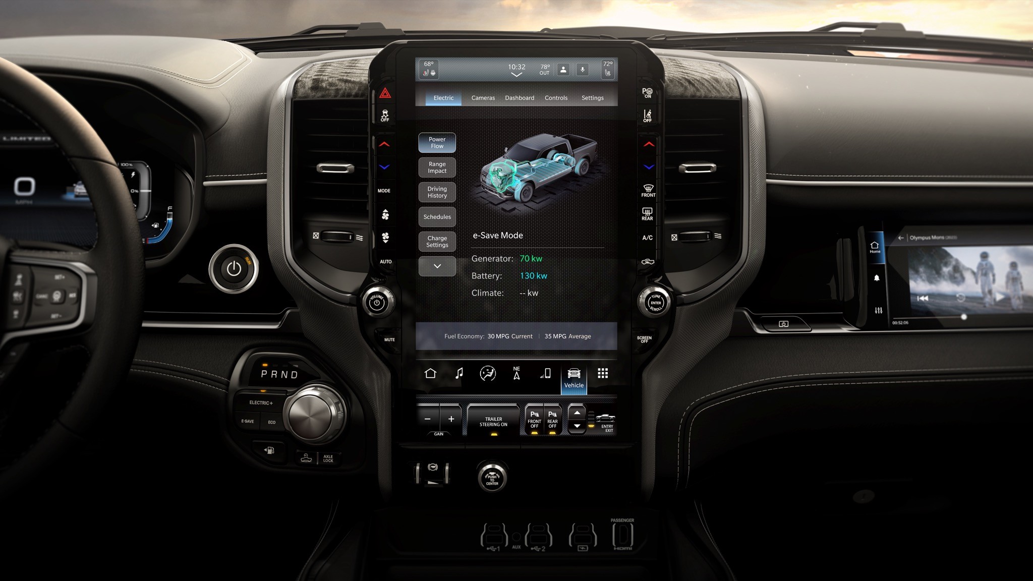 2026 Ram 1500 RAMCHARGER interior LIMITED Power Flow