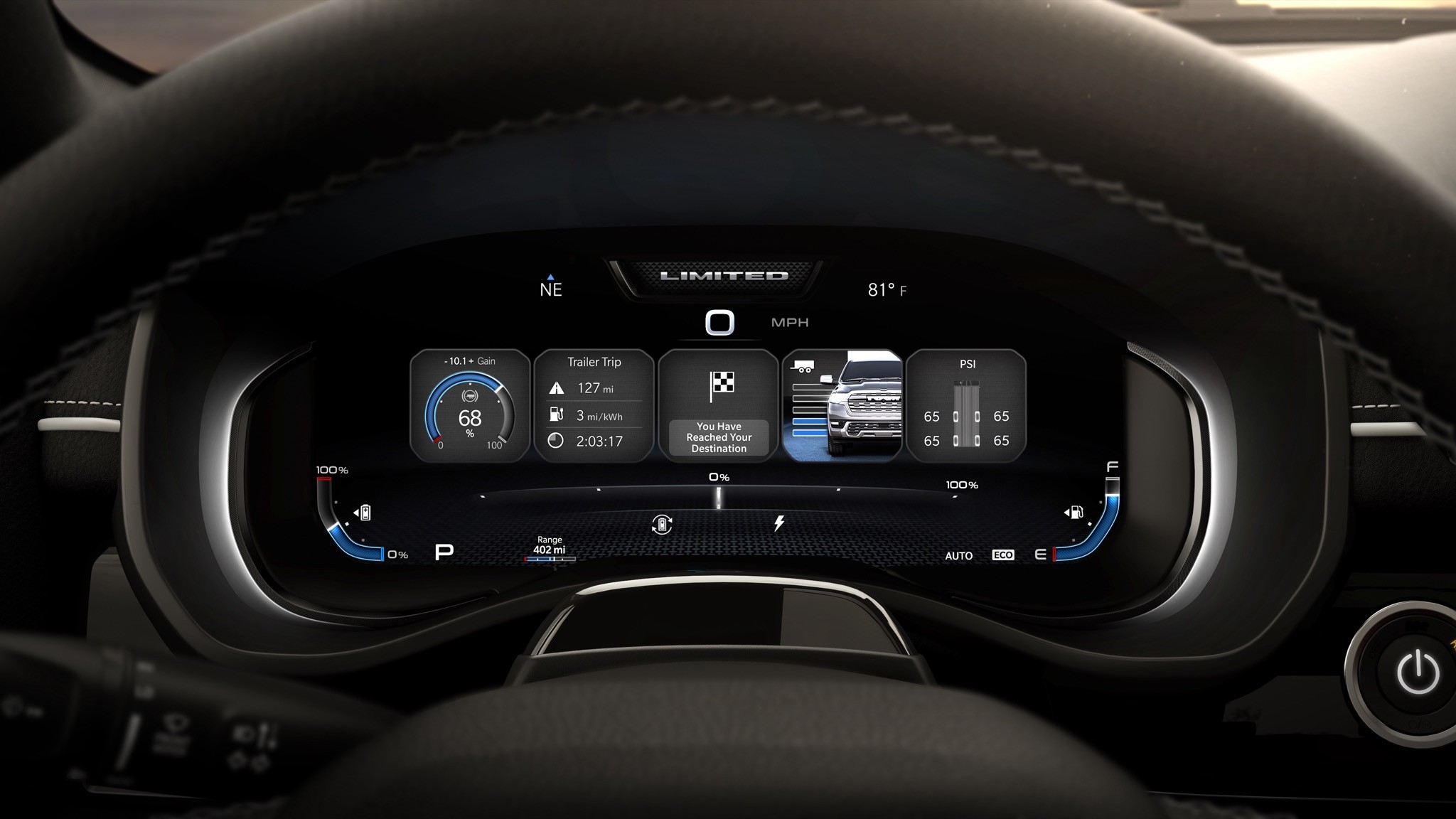 2026 Ram 1500 Ramcharger Limited Tiles