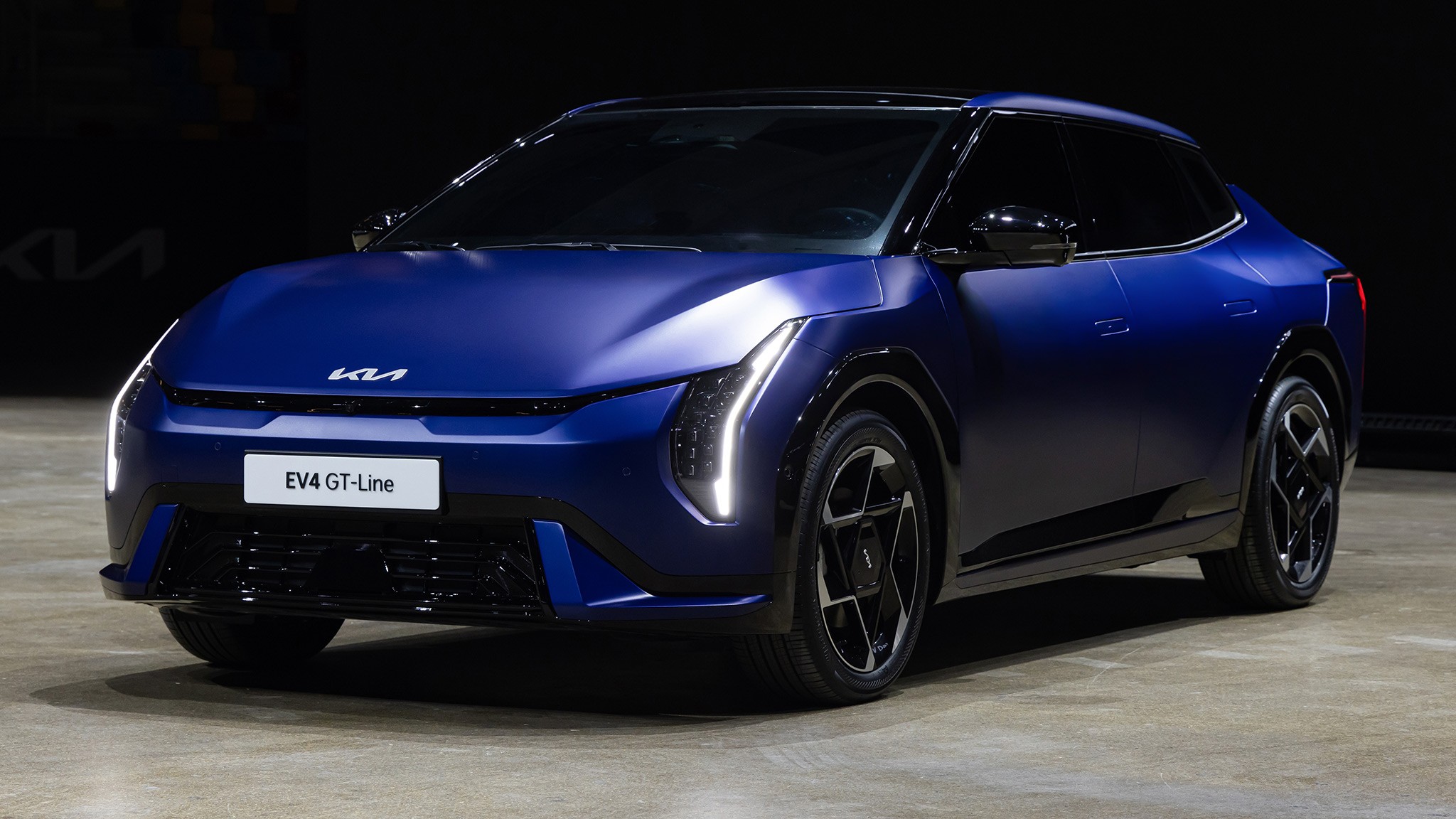 2026 Kia EV4 GT Line sedan reveal 21