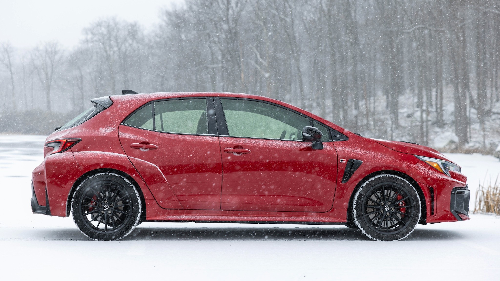 7 2025 Toyota GR Corolla Premium Plus side view KristenLee