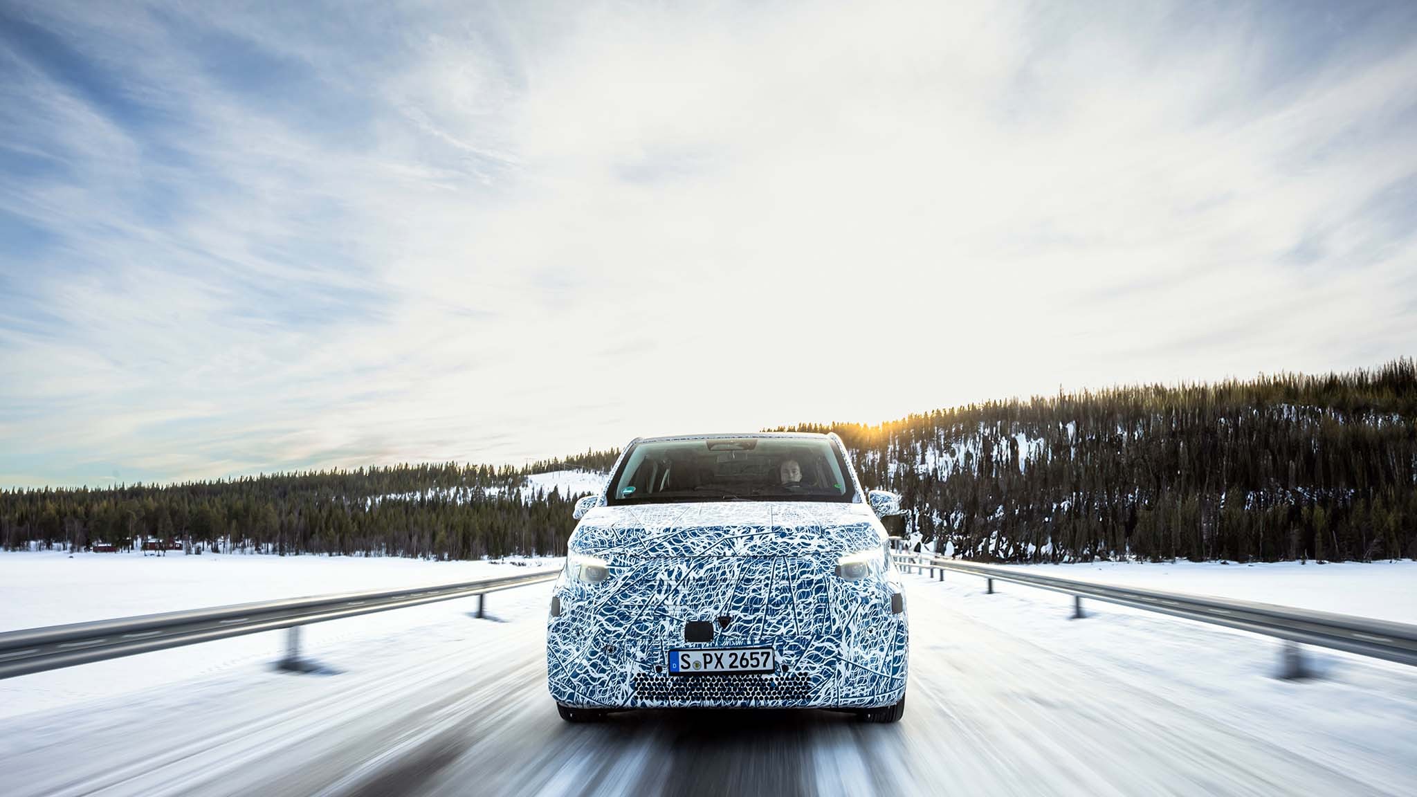 002 mercedes benz van ea prototype drive review