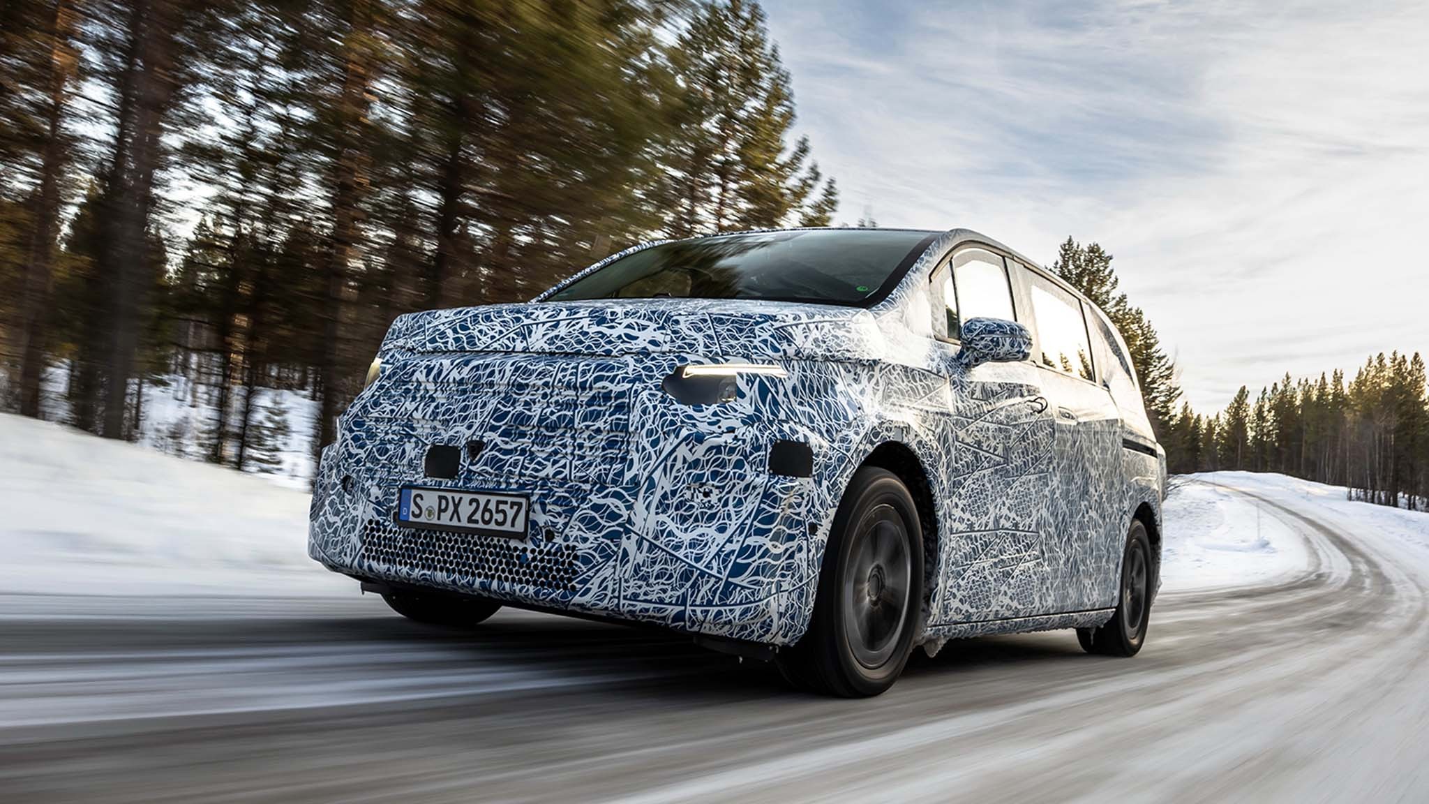 005 mercedes benz van ea prototype drive review