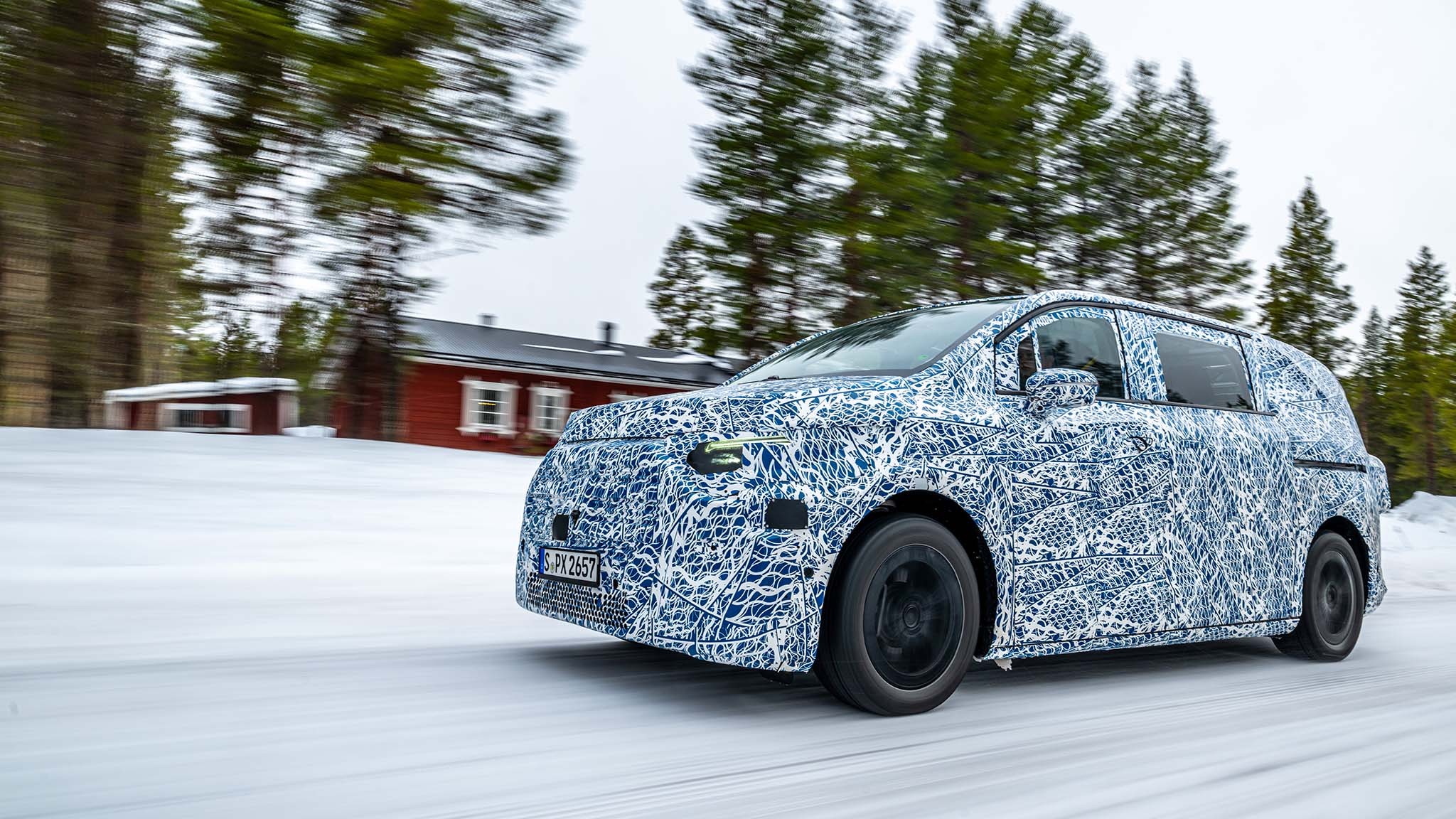 006 mercedes benz van ea prototype drive review