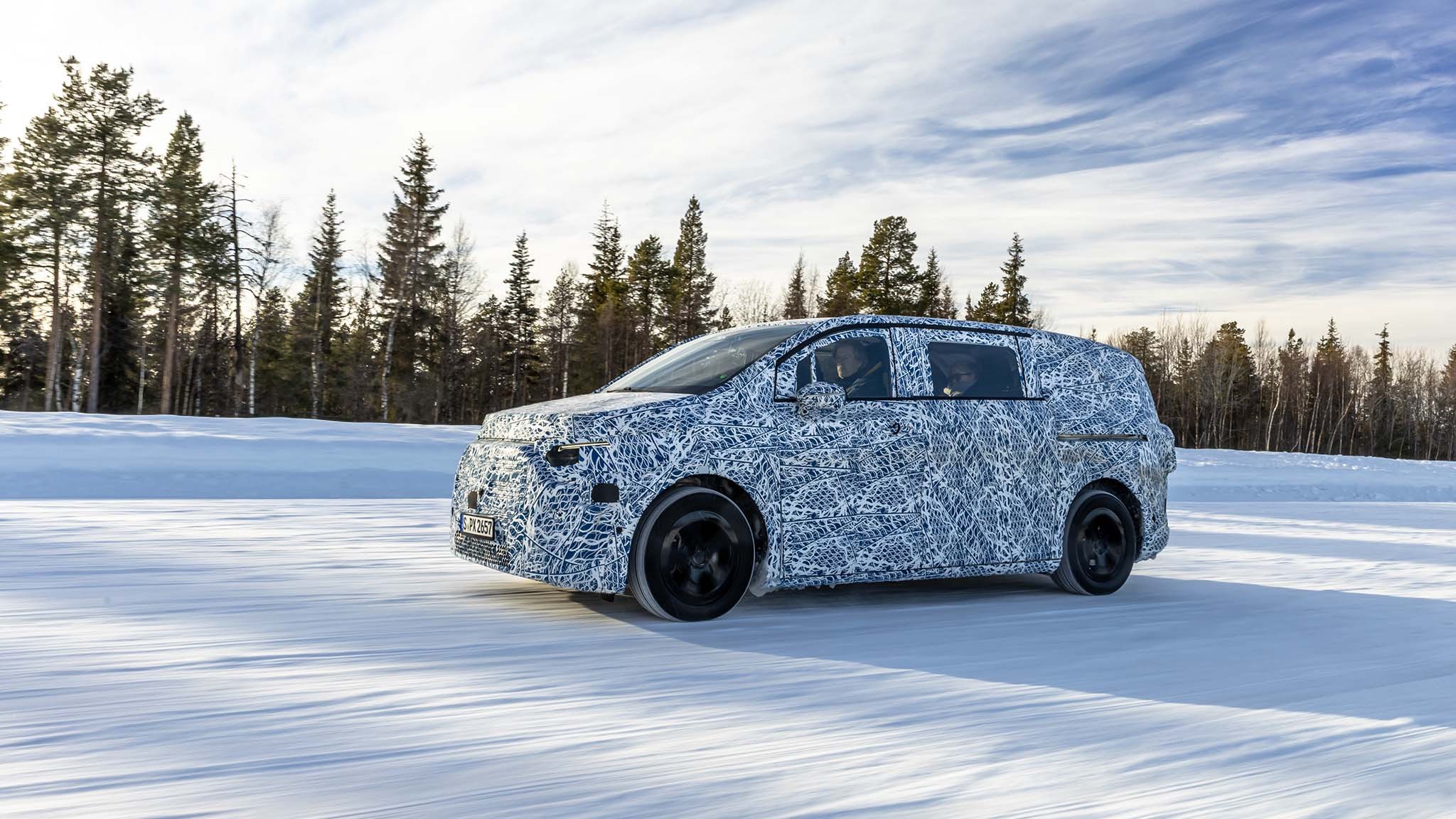 023 mercedes benz van ea prototype drive review