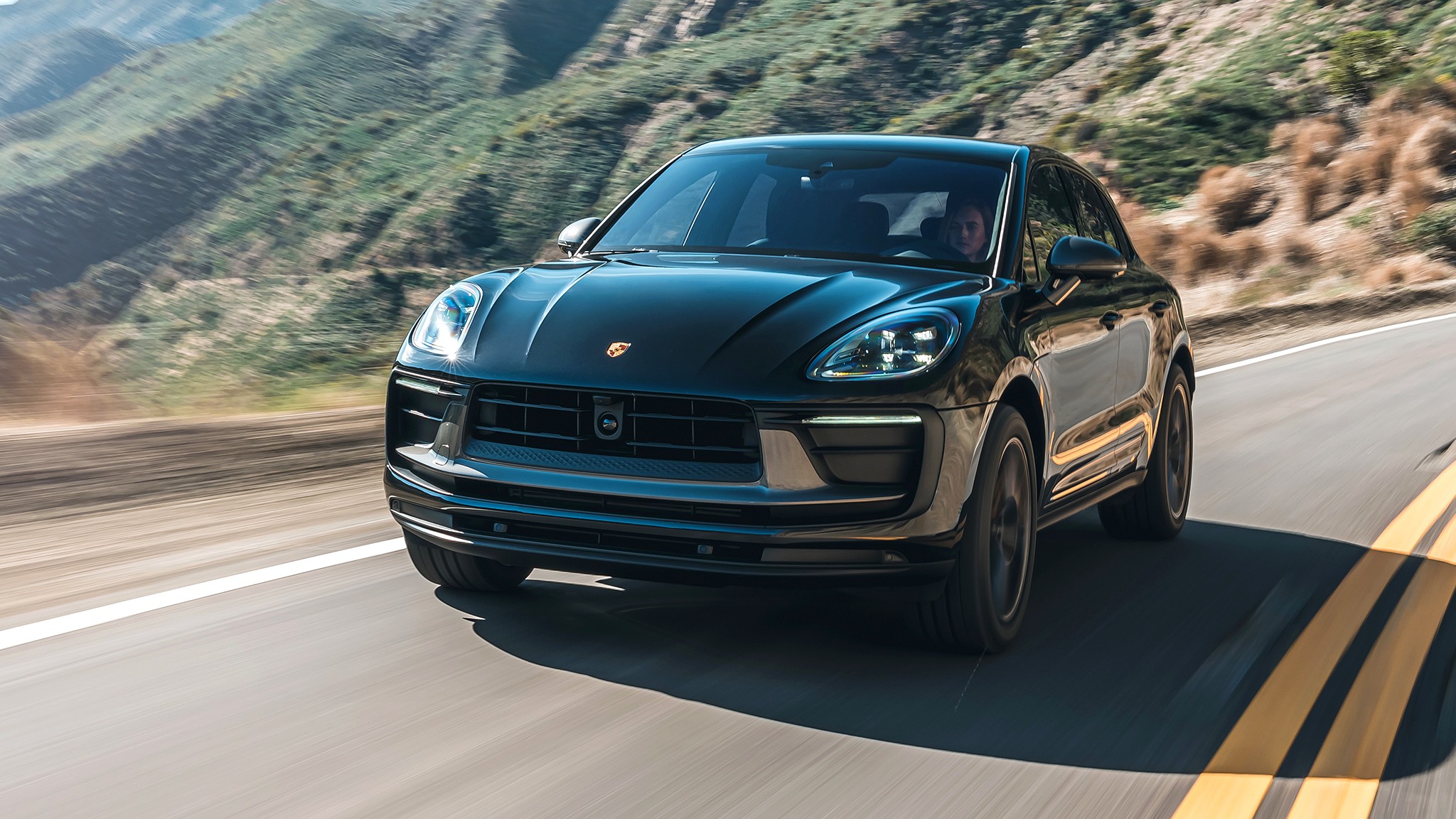 2 2025 Porsche Macan T front view