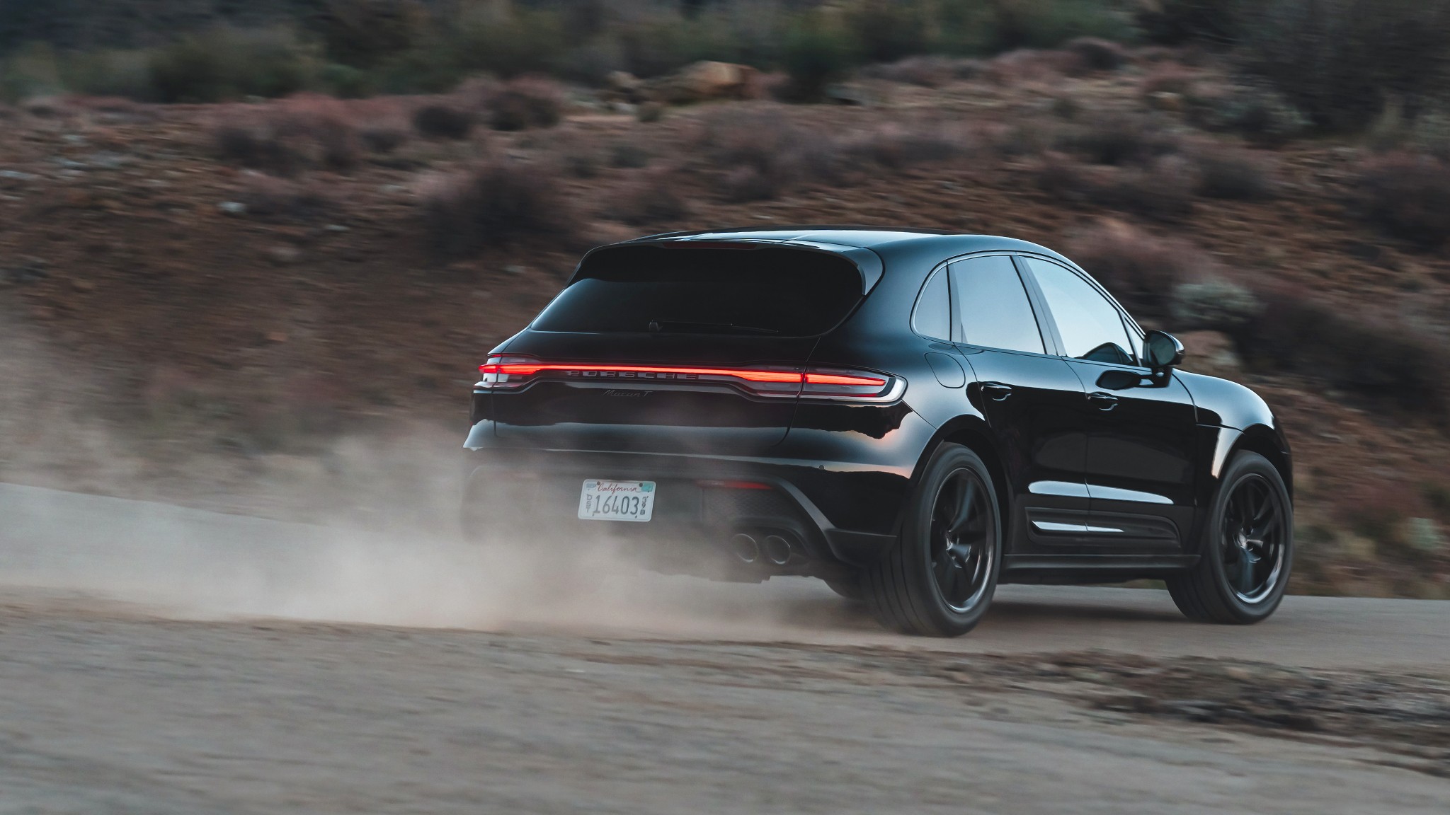 21 2025 Porsche Macan T rear view