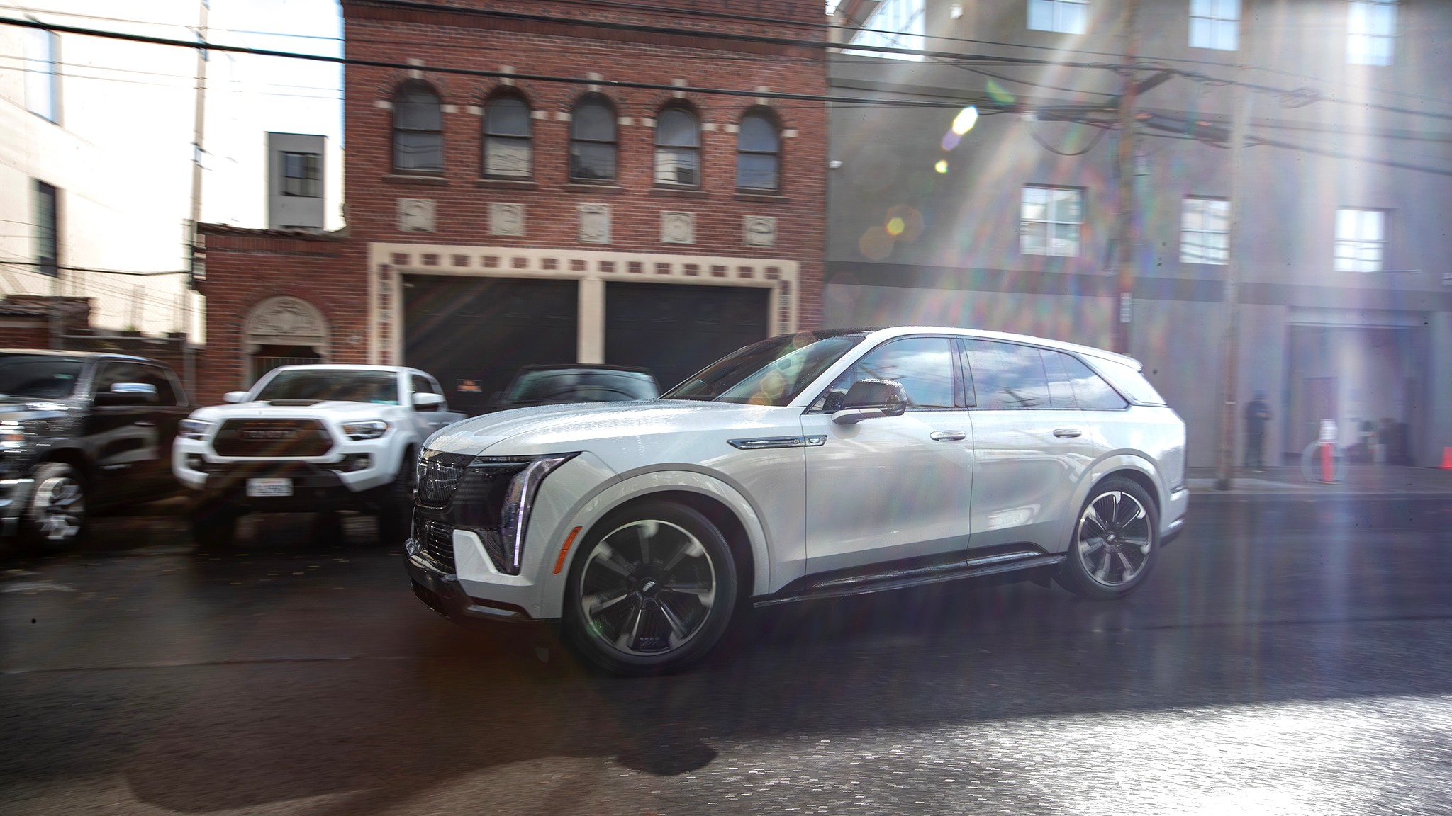 25 2025 Cadillac Escalade IQ road trip SF LA