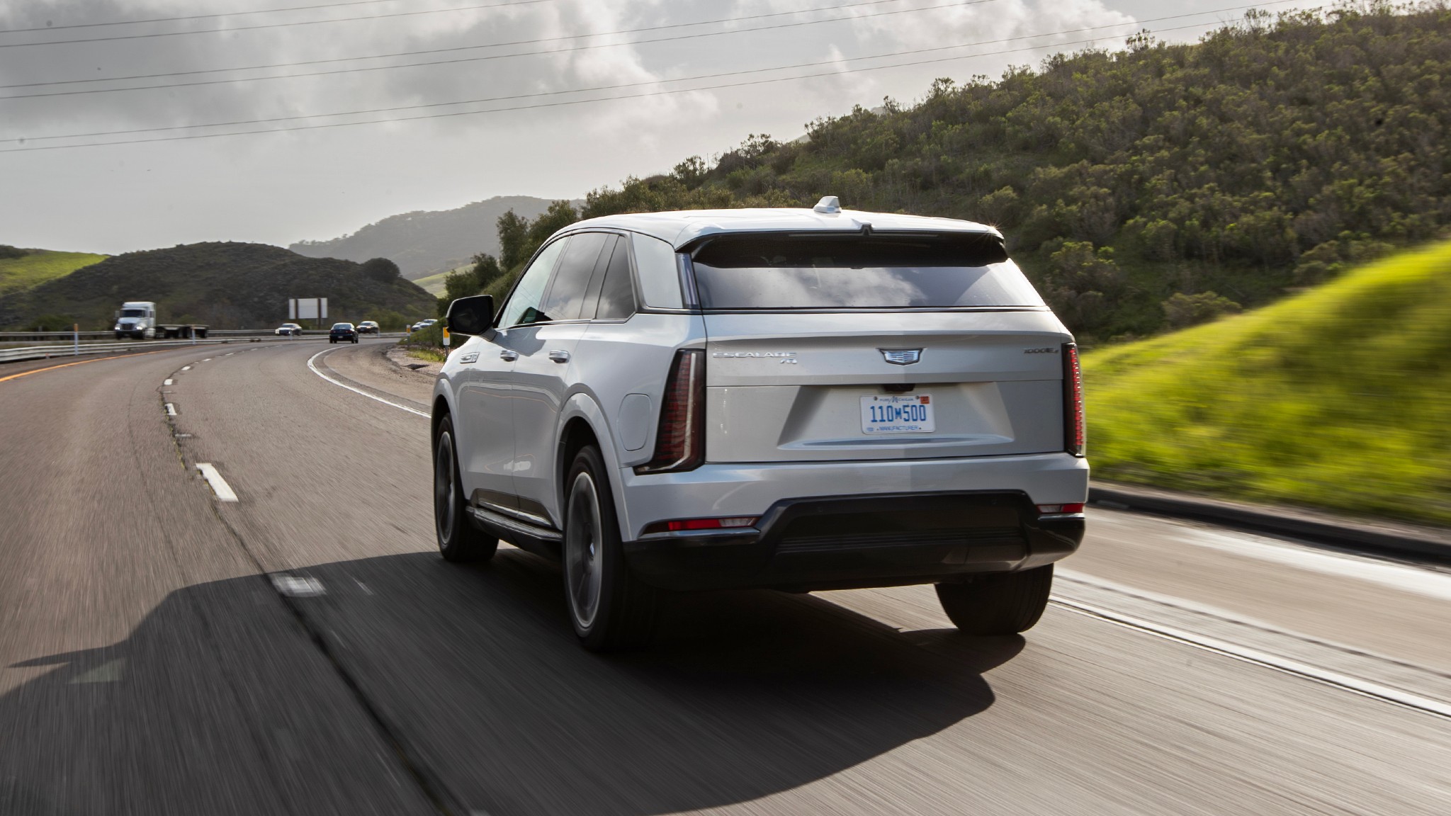 43 2025 Cadillac Escalade IQ road trip SF LA