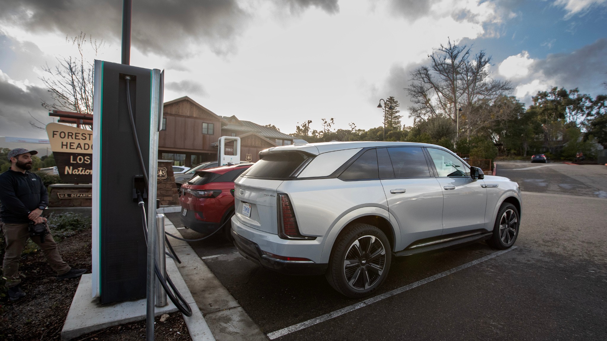 45 2025 Cadillac Escalade IQ road trip SF LA